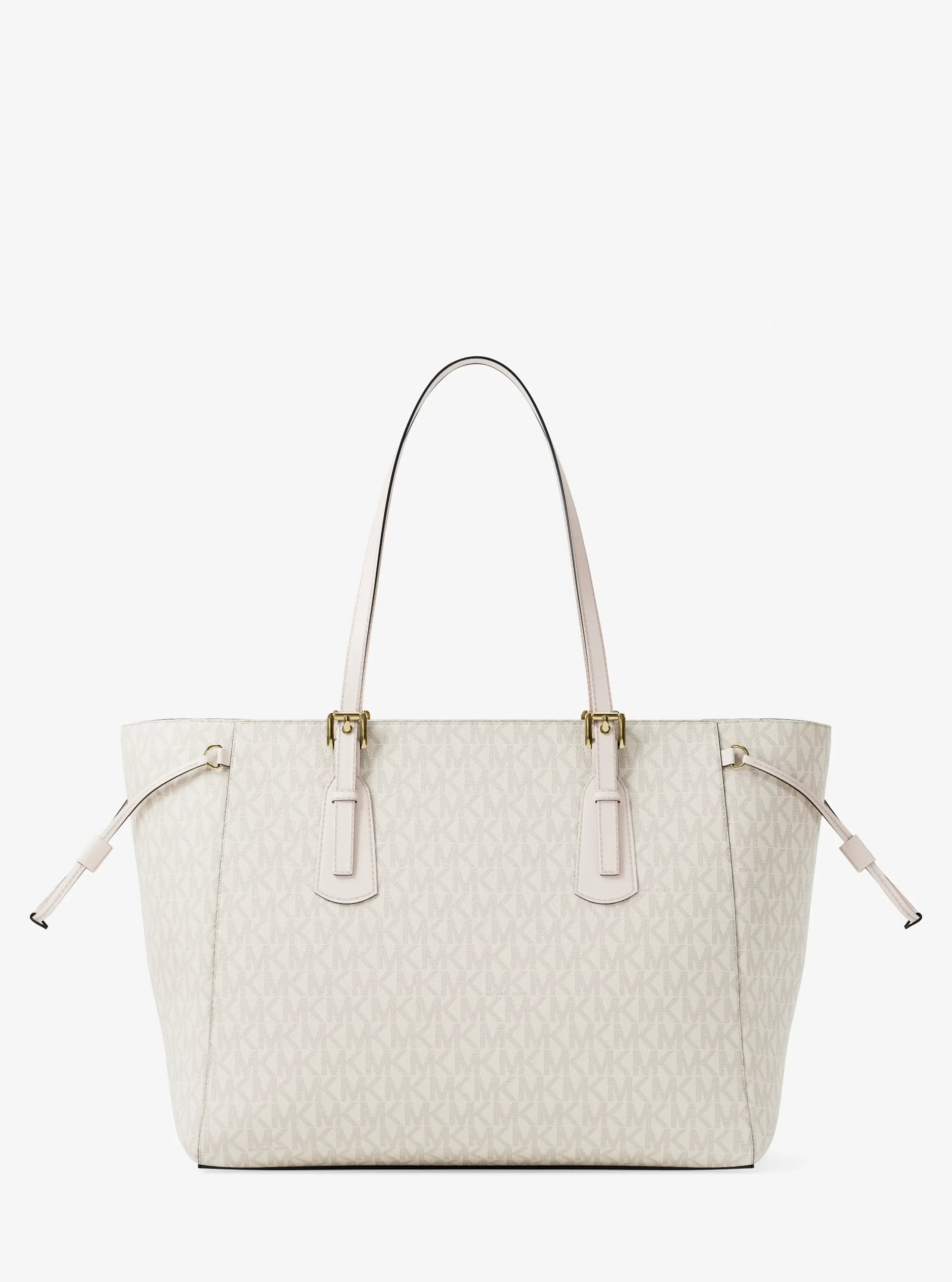 Сумки Michael Kors Voyager Large Signature Logo Top-Zip — фото 5