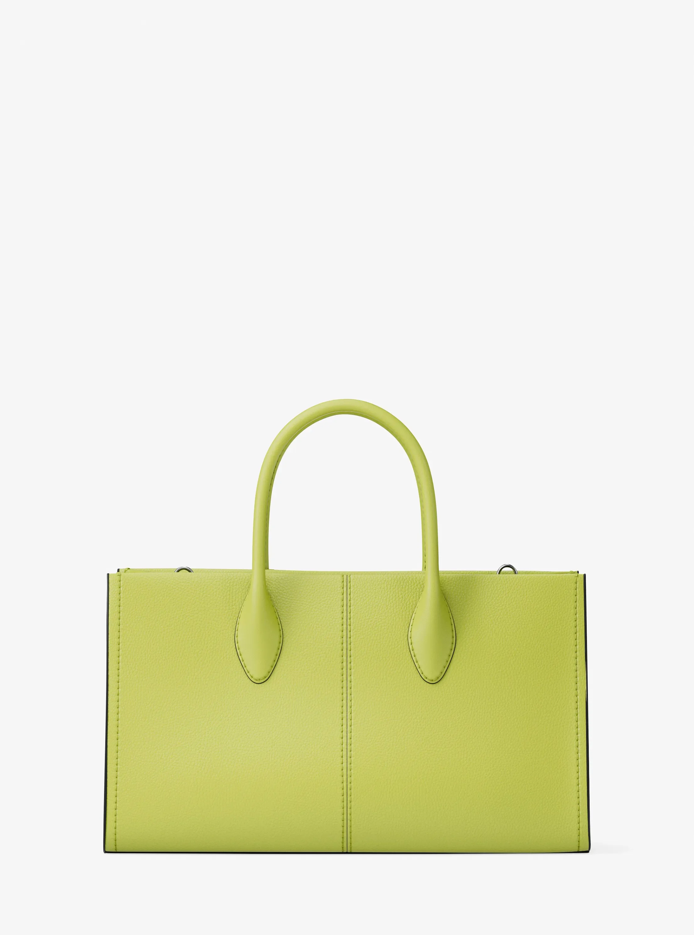 Michael Kors Mirella Medium Pebbled Leather Satchel — фото 5