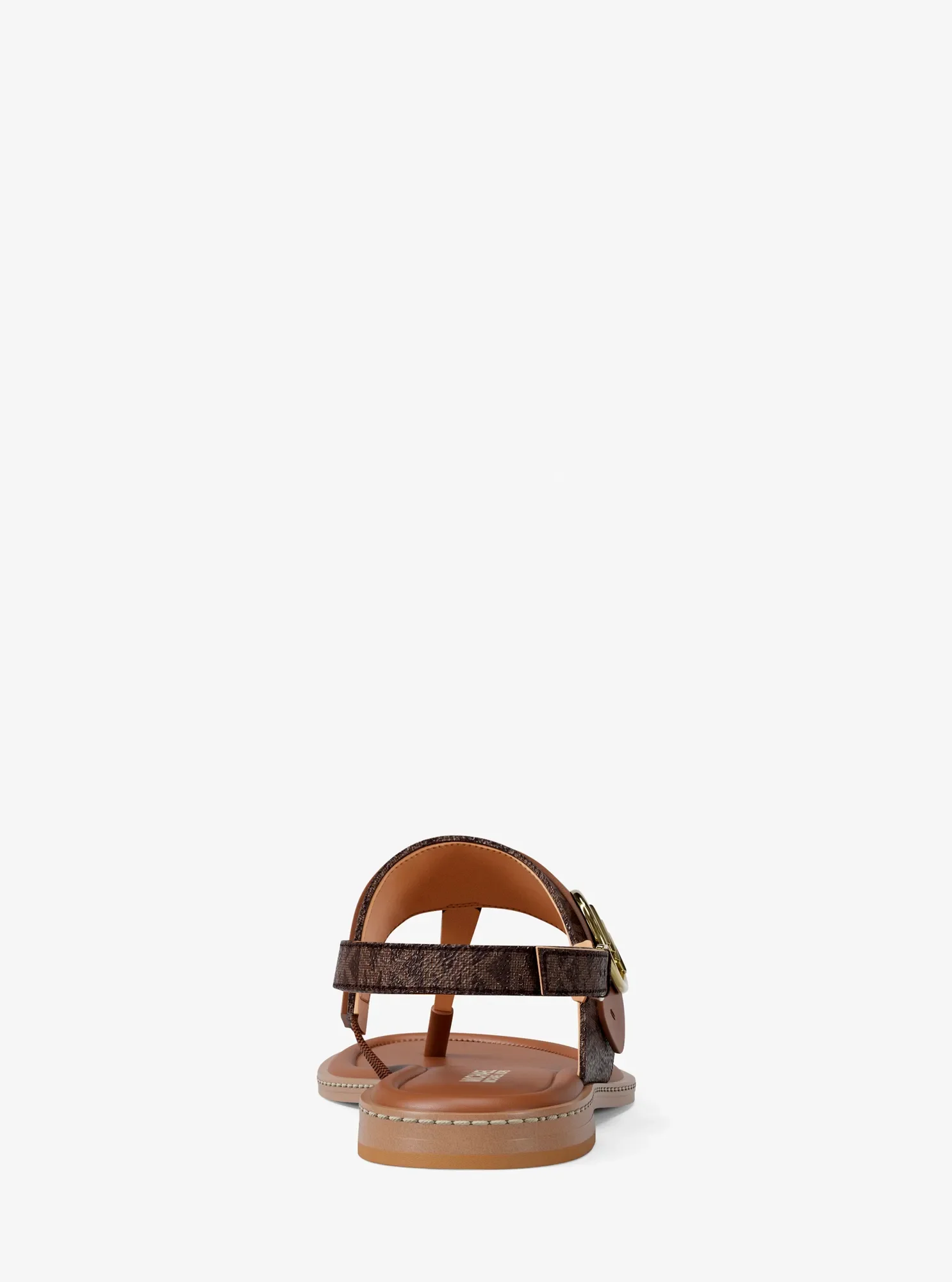 Сандалии Michael Kors Carmen Signature Logo Sandal, цвет: Коричневый — фото 4