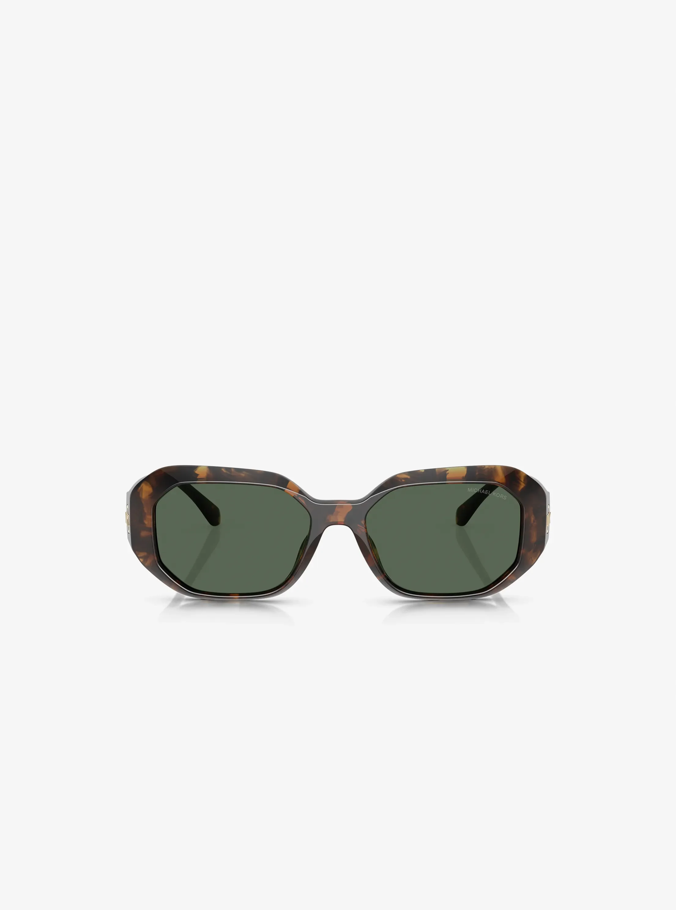 Женские солнцезащитные очки Michael Kors Siesta Key Sunglasses, цвет: Тёмный черепаховый