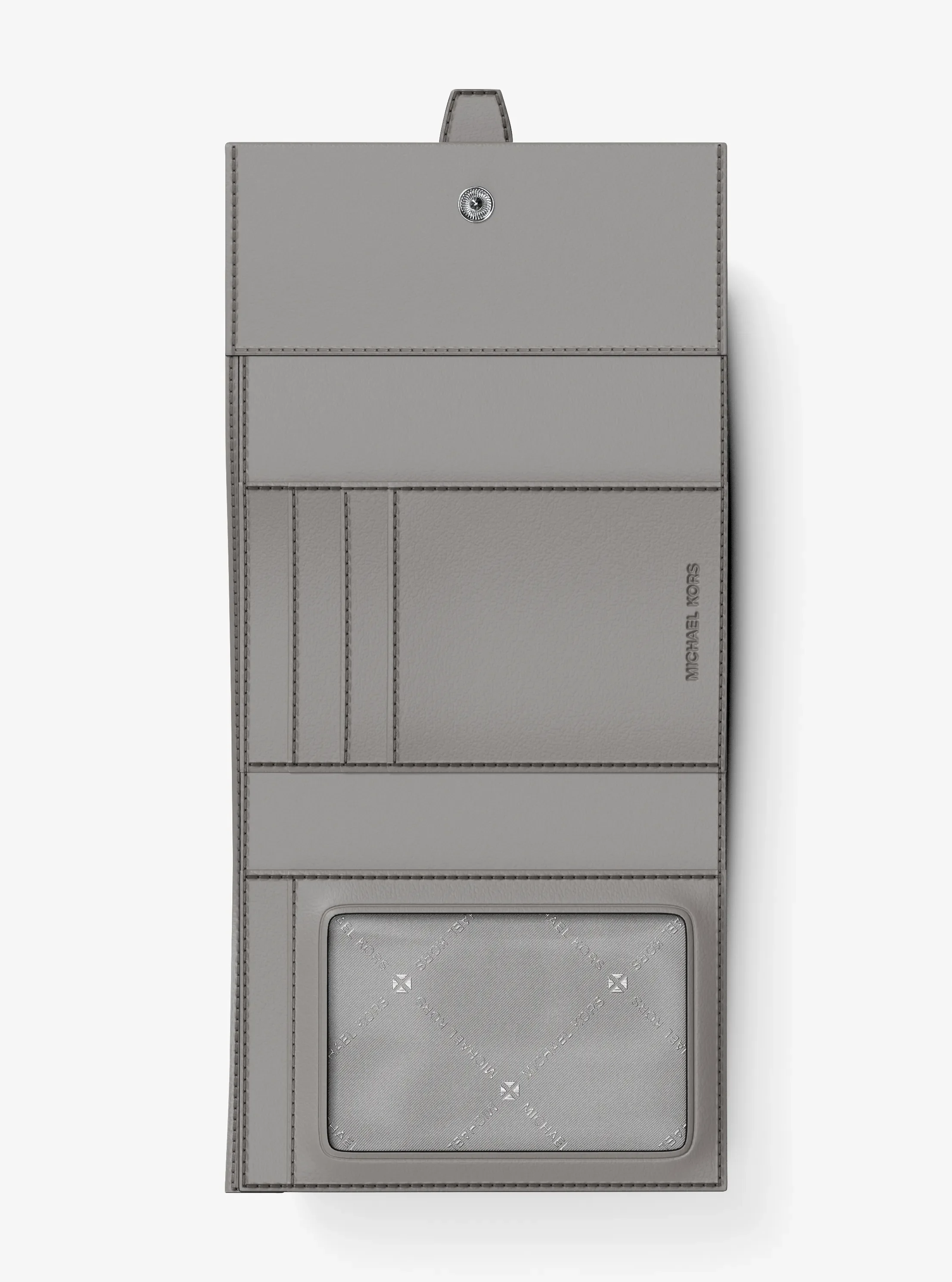 Кошельки Michael Kors Greenwich Medium Signature Logo Trifold Wallet — фото 2