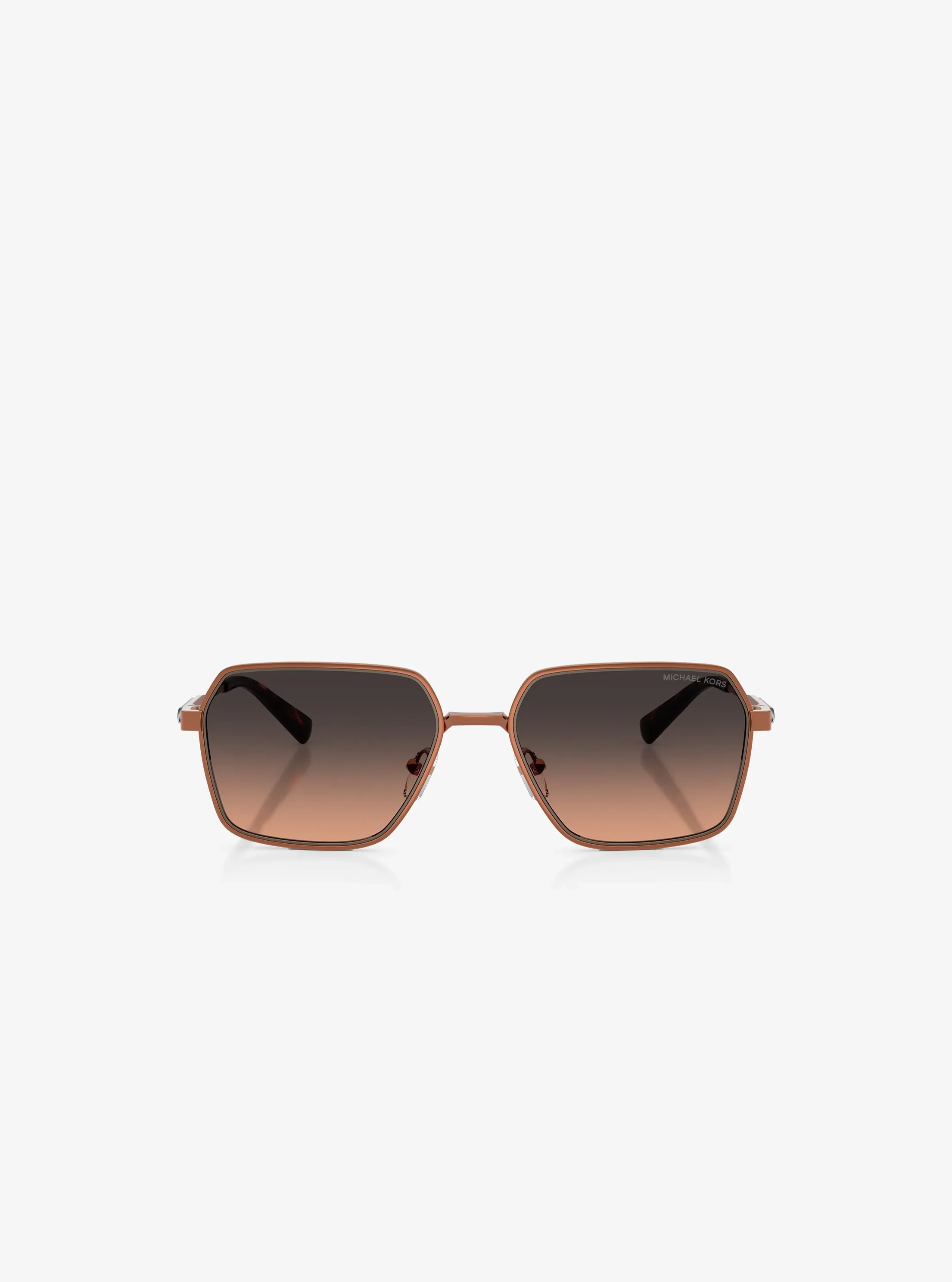 Женские солнцезащитные очки Michael Kors Dana Point Sunglasses, цвет: Медный