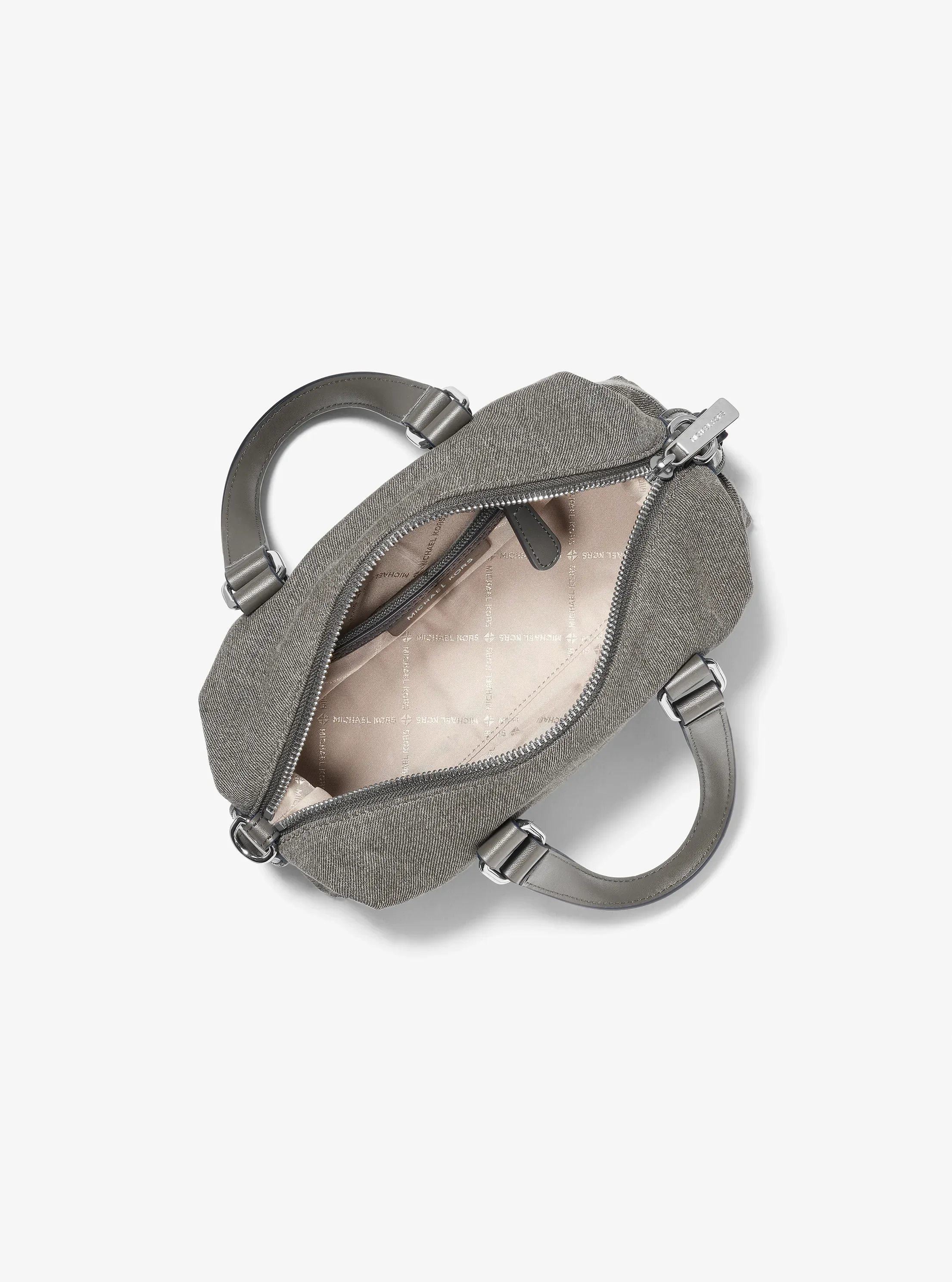 Michael Kors Teddi Extra-Small Washed Denim Crossbody Bag — фото 2