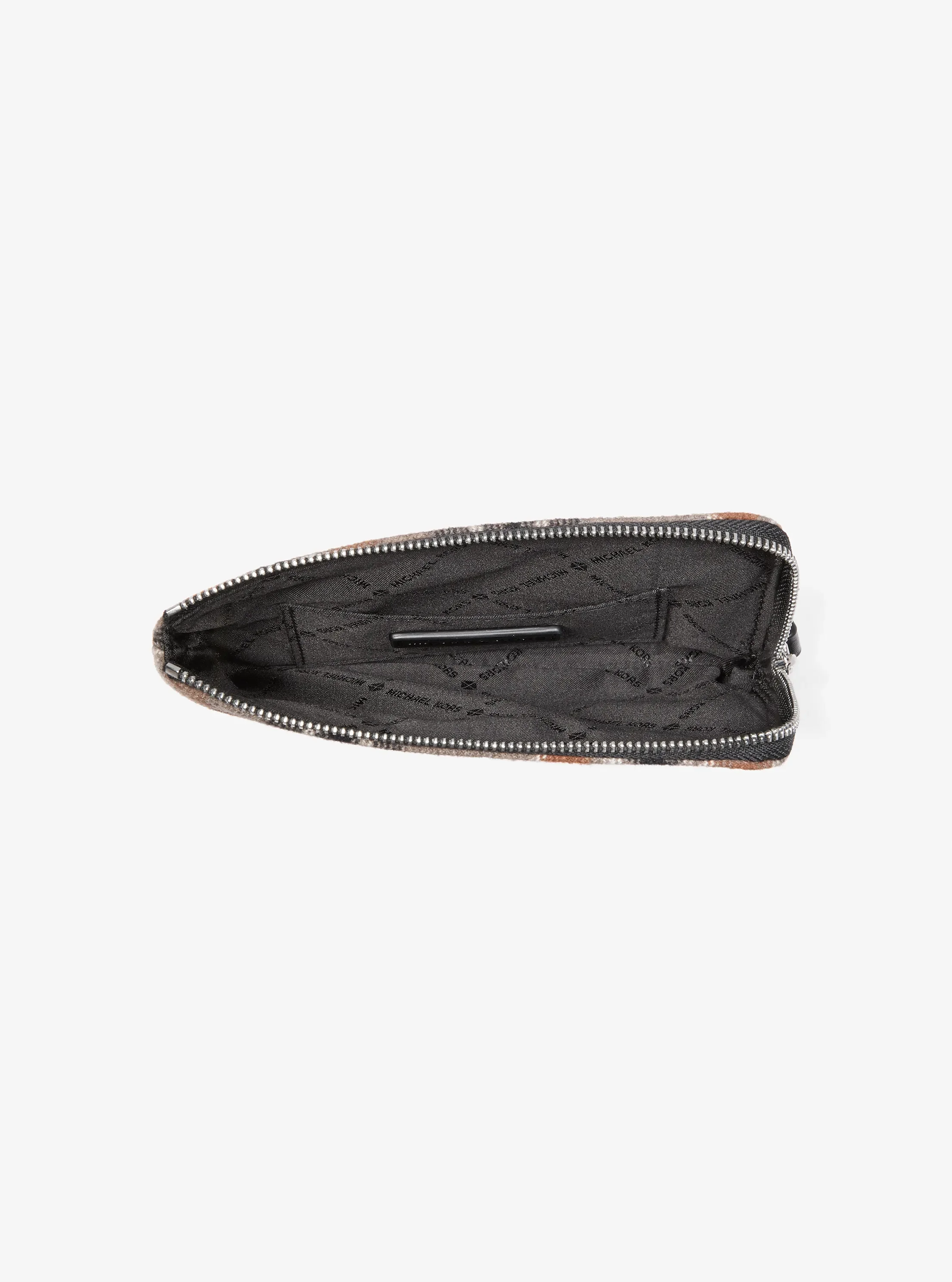 Сумки Michael Kors Jet Set Travel Plaid Print Wool Wristlet — фото 2