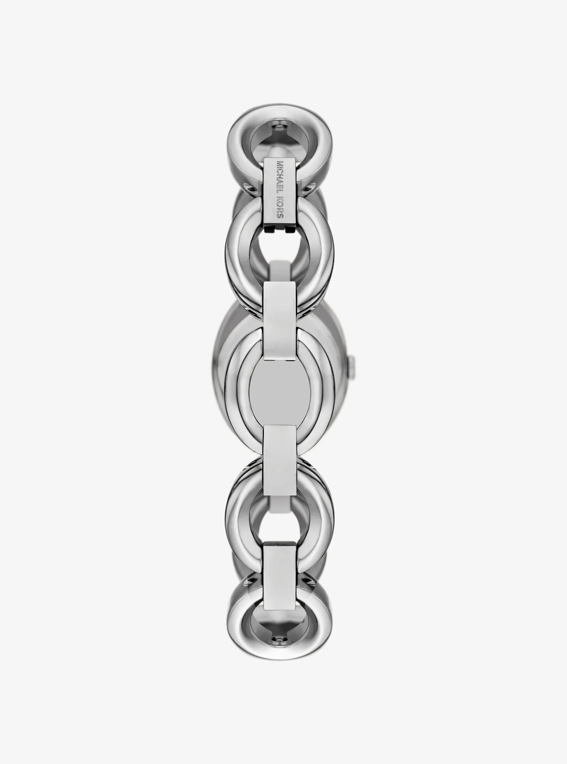 Женские часы Michael Kors Mini Maude Silver-Tone Link Watch, цвет: Серебряный — фото 3