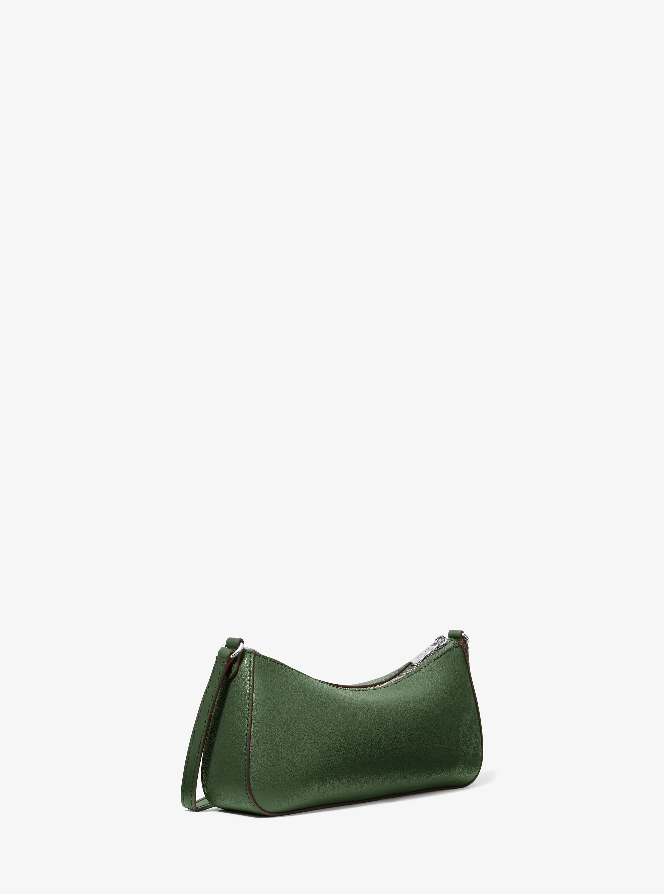 Сумка Michael Kors Sammy Small Leather Pochette, цвет: Зелёный — фото 3