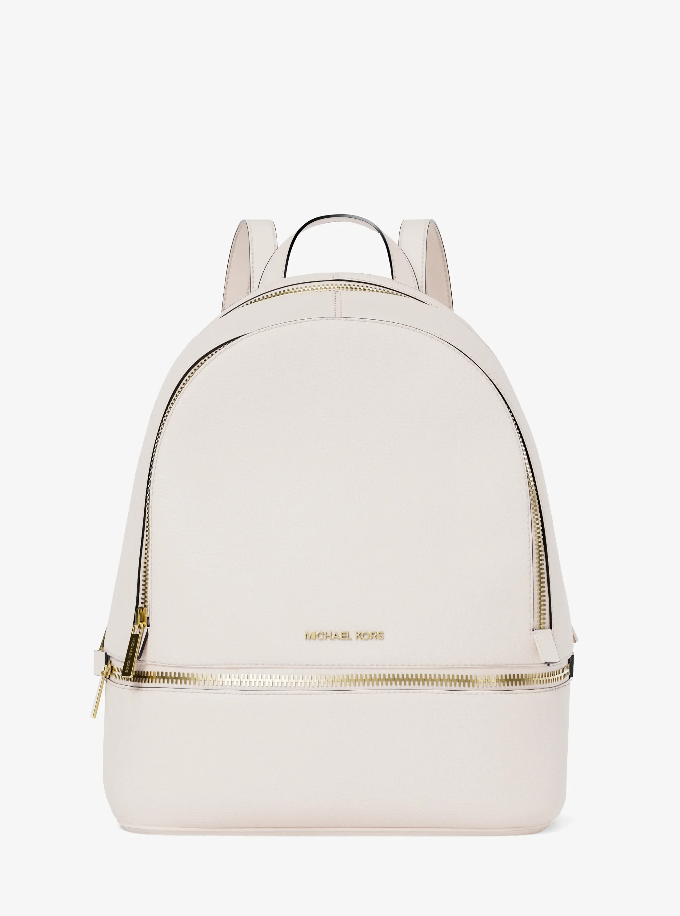 Michael Kors Rhea Medium Pebbled Leather Backpack
