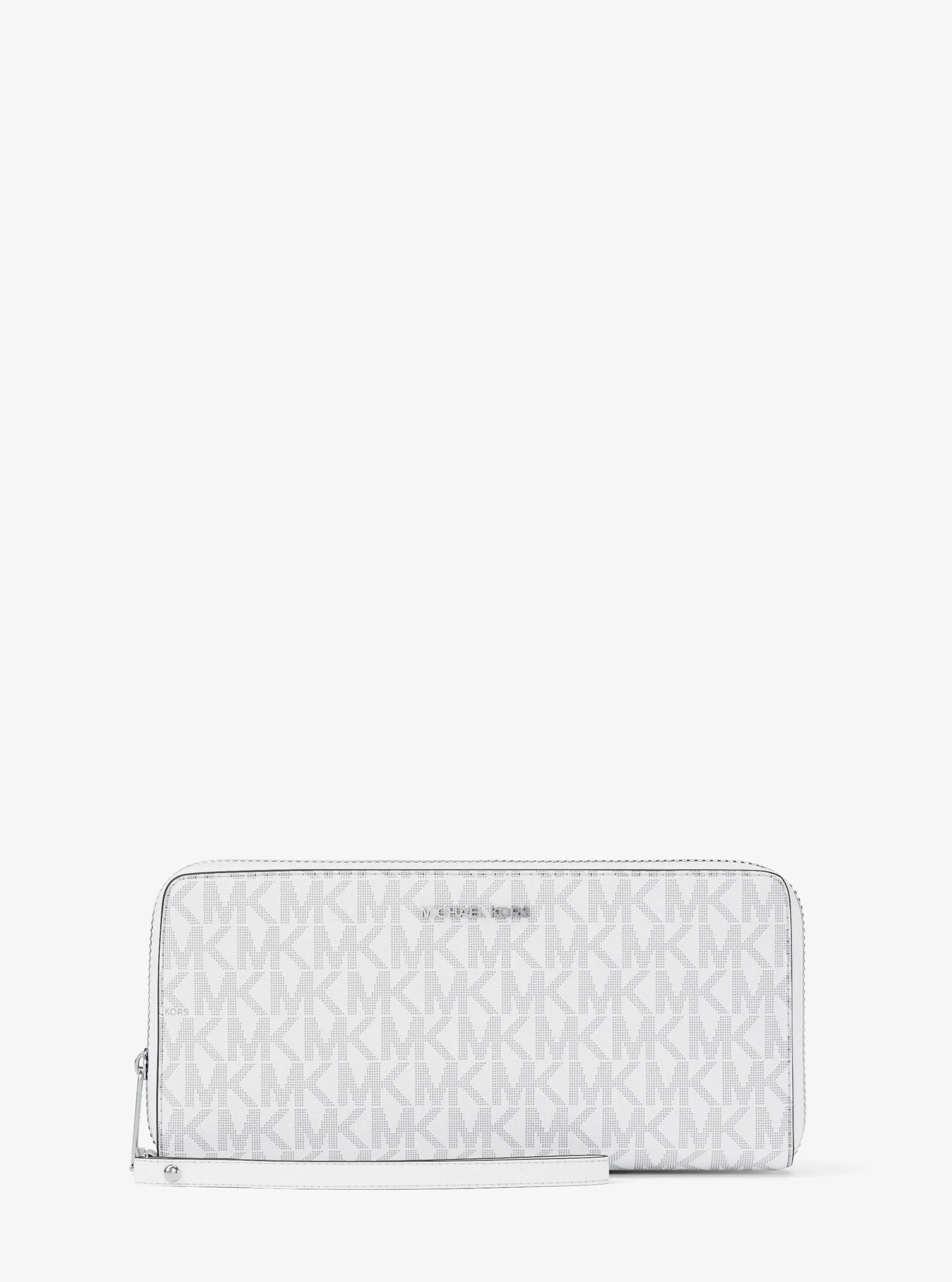 Michael Kors Jet Set Large Signature Logo Continental Wallet