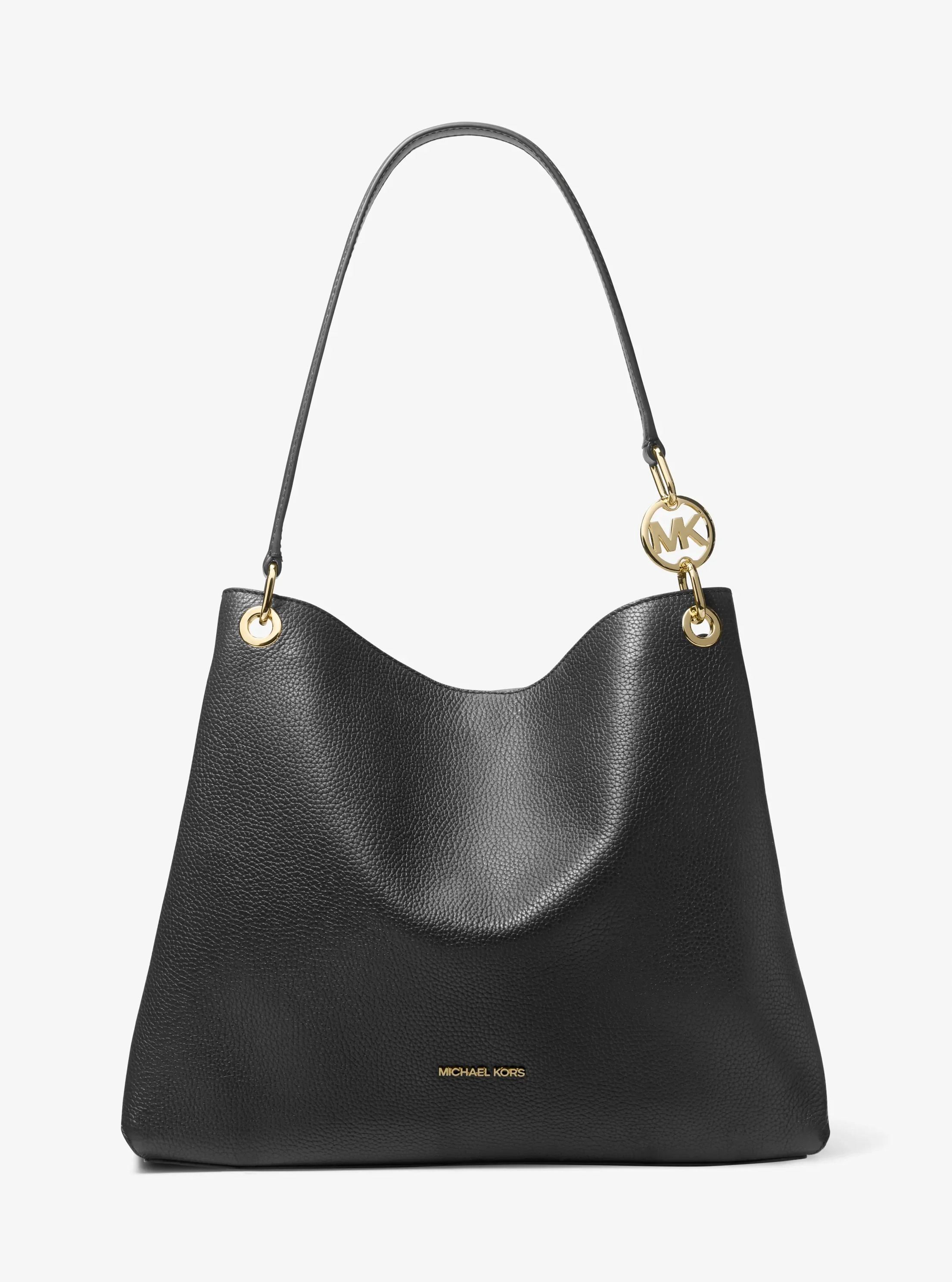 Сумки Michael Kors Christina Large Pebbled Leather Shoulder