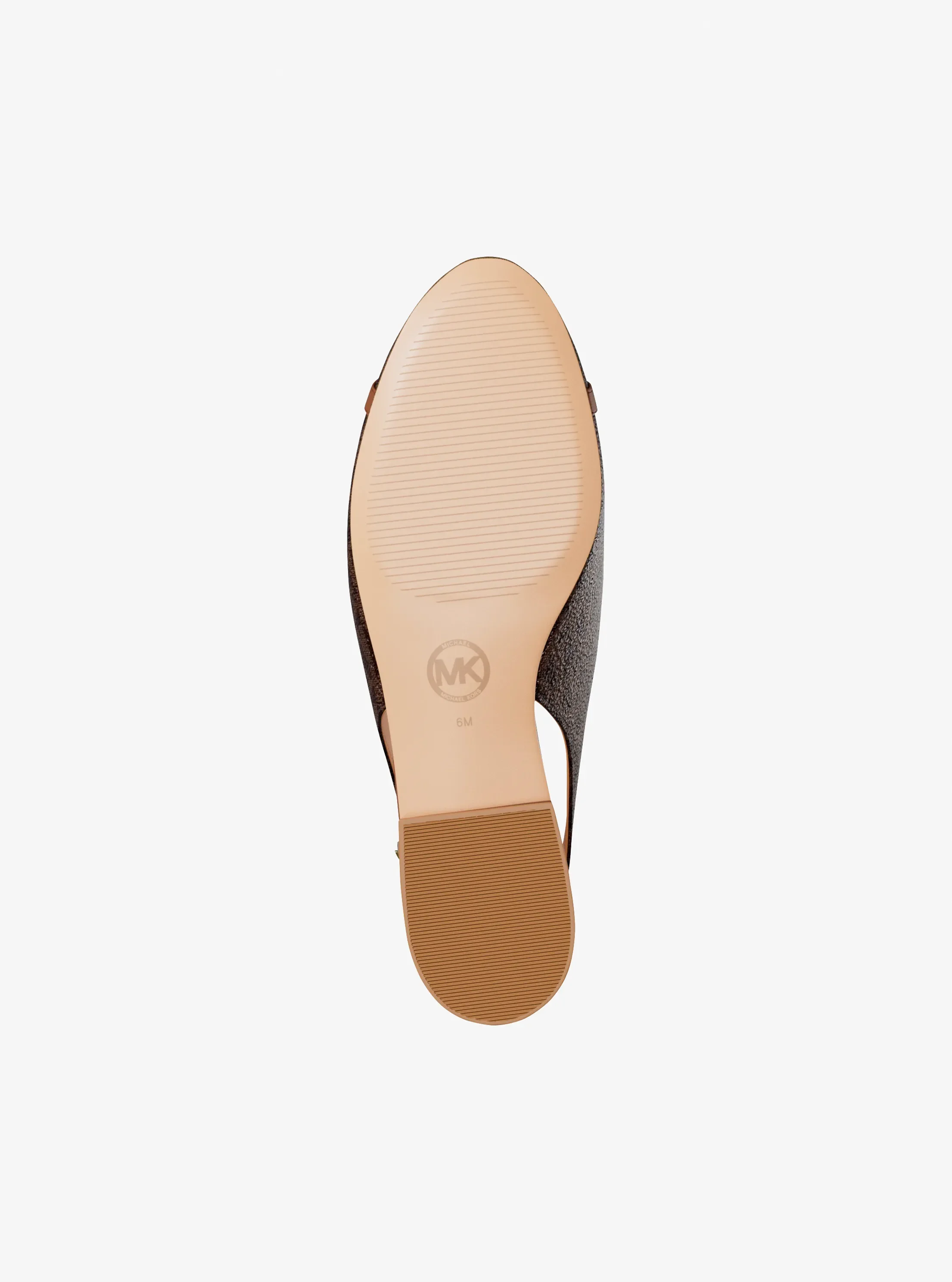 Туфли Michael Kors Dori Signature Logo Slingback Flat, цвет: Коричневый разноцветный — фото 6