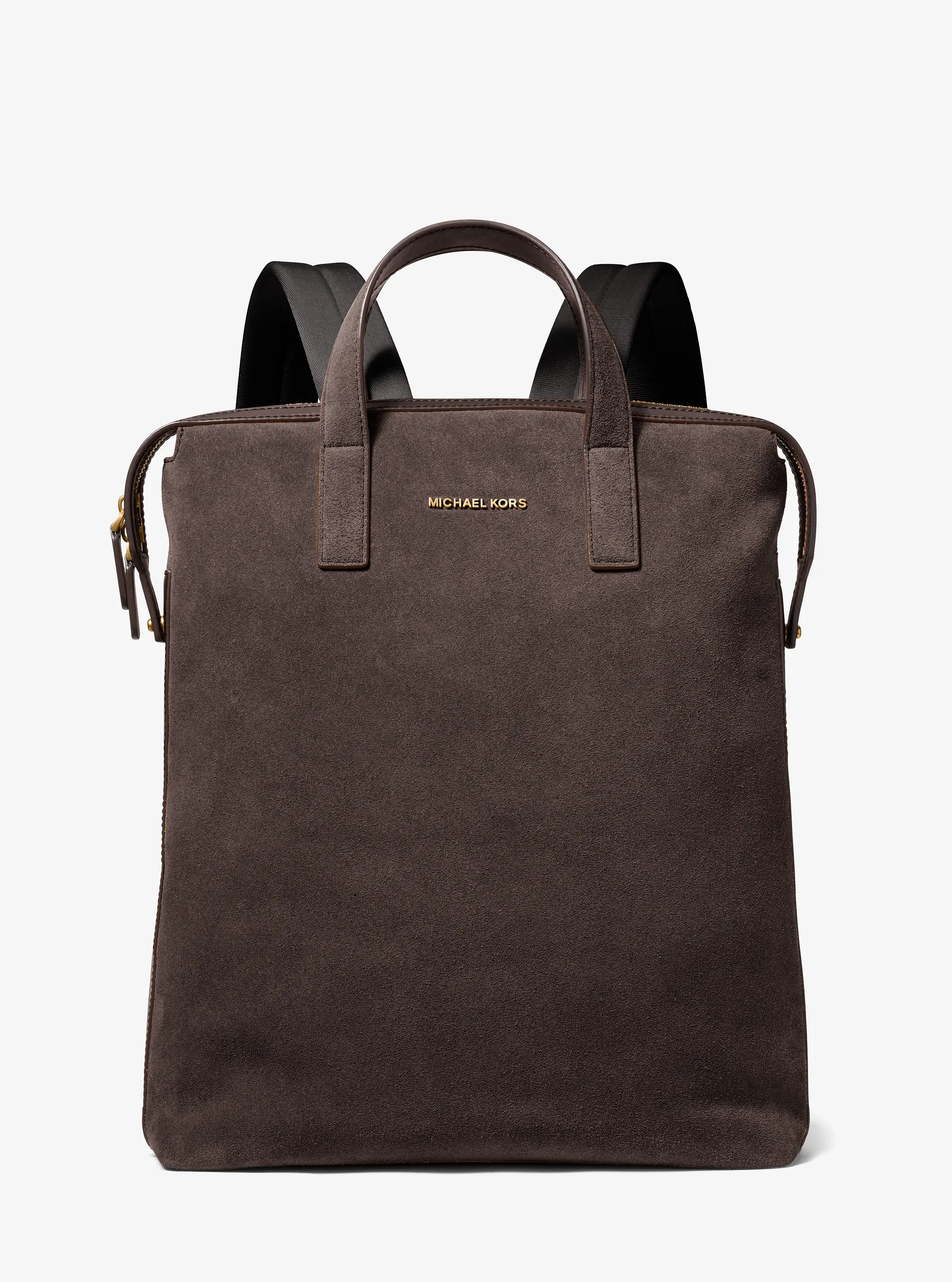 Рюкзак Michael Kors Nicholas Suede Convertible, цвет: Шоколадный