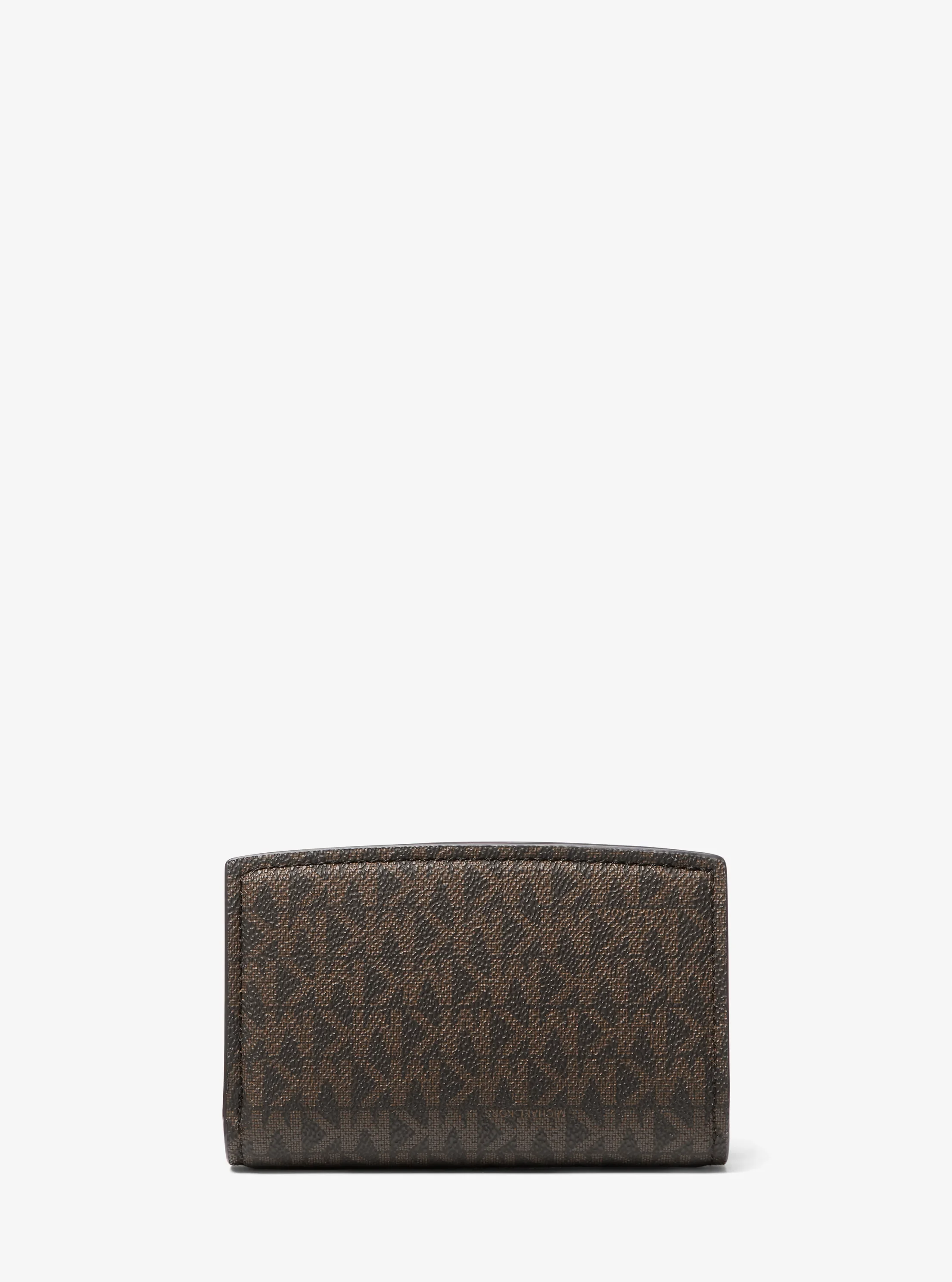Женский кошелёк Michael Kors Bryant Medium Signature Logo Wallet, цвет: Коричневый — фото 3