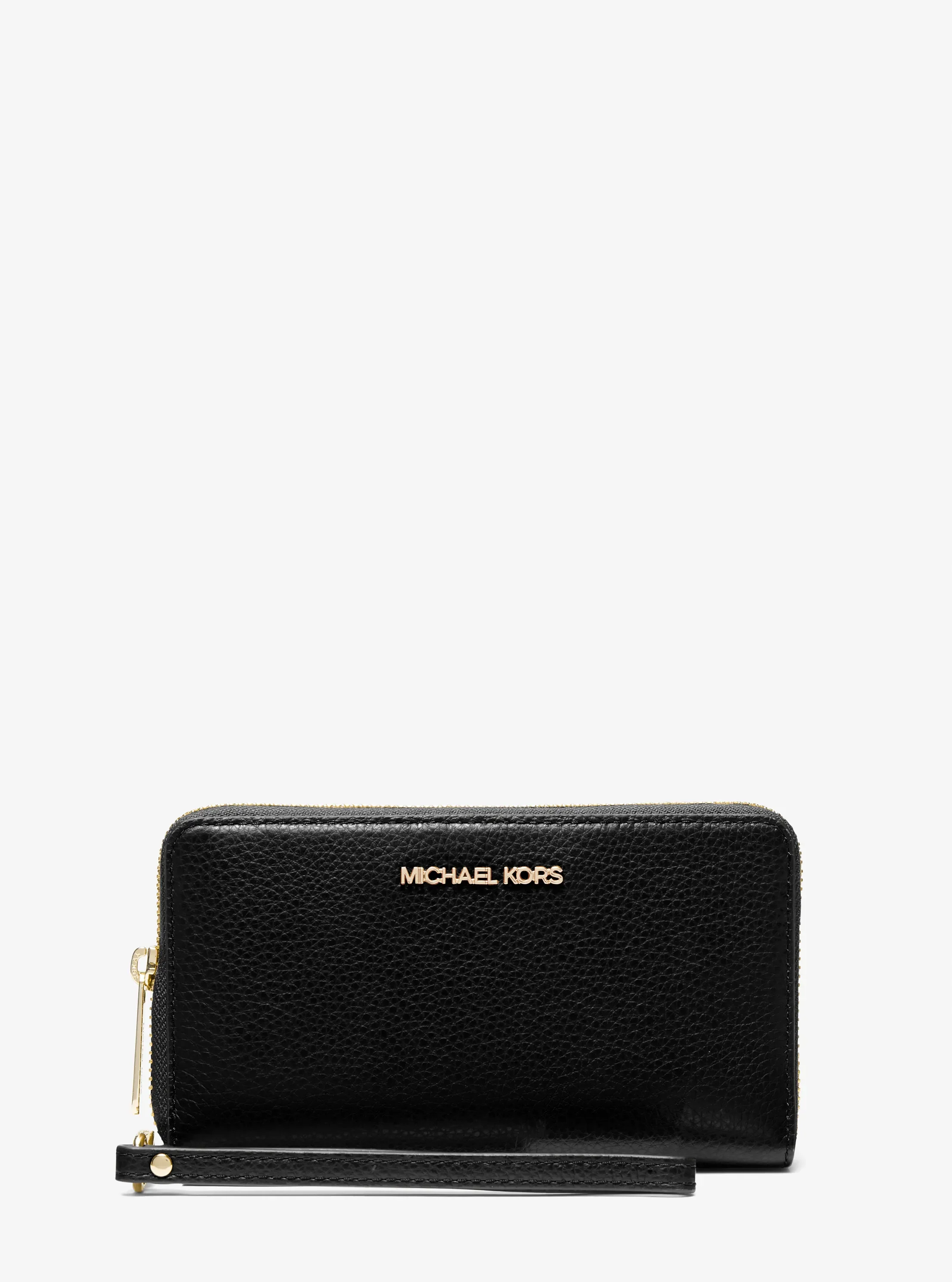 Сумки Michael Kors Large Pebbled Leather Smartphone Wristlet
