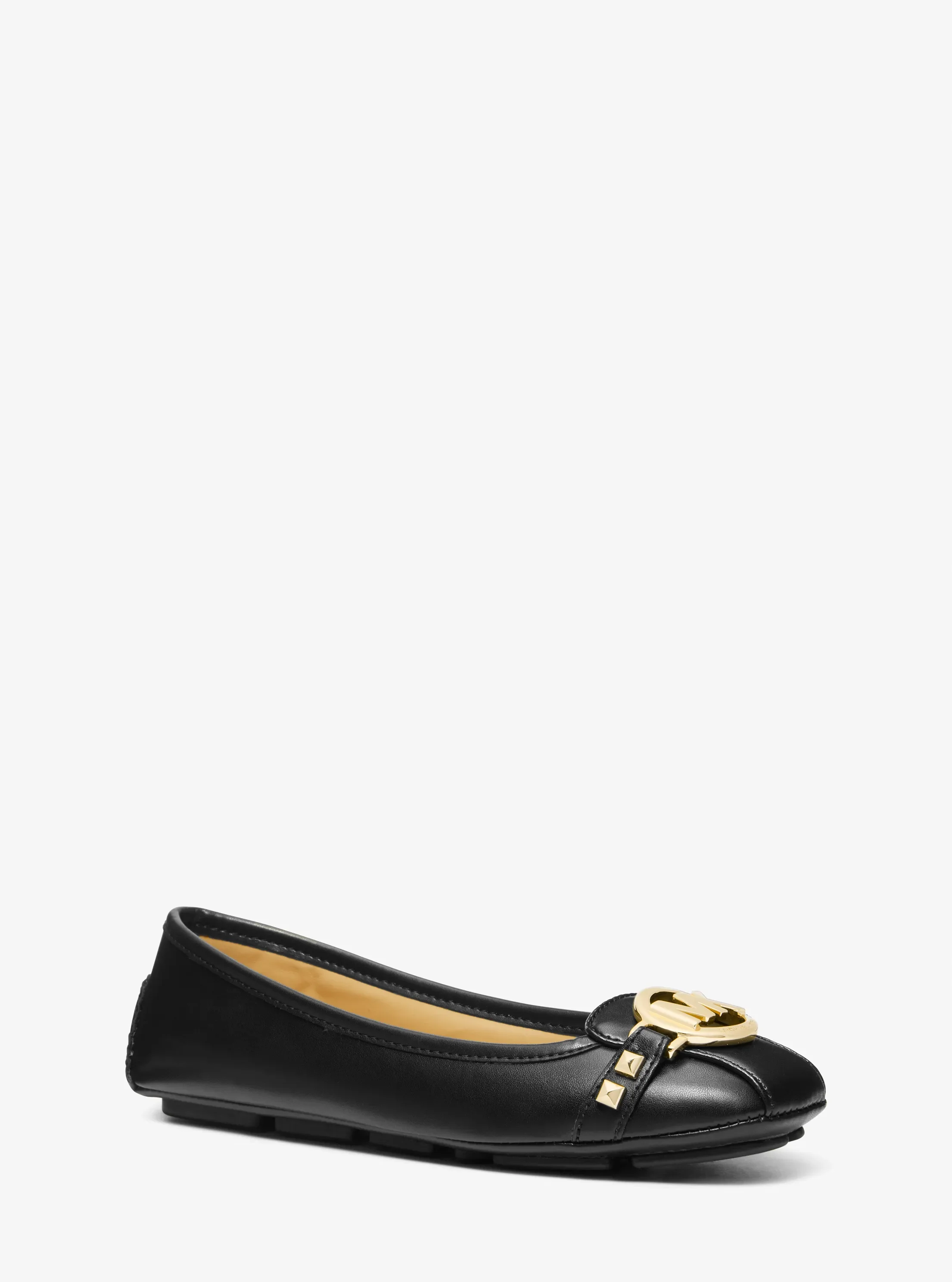 Мокасины Michael Kors Fulton Studded Moccasin, цвет: Чёрный