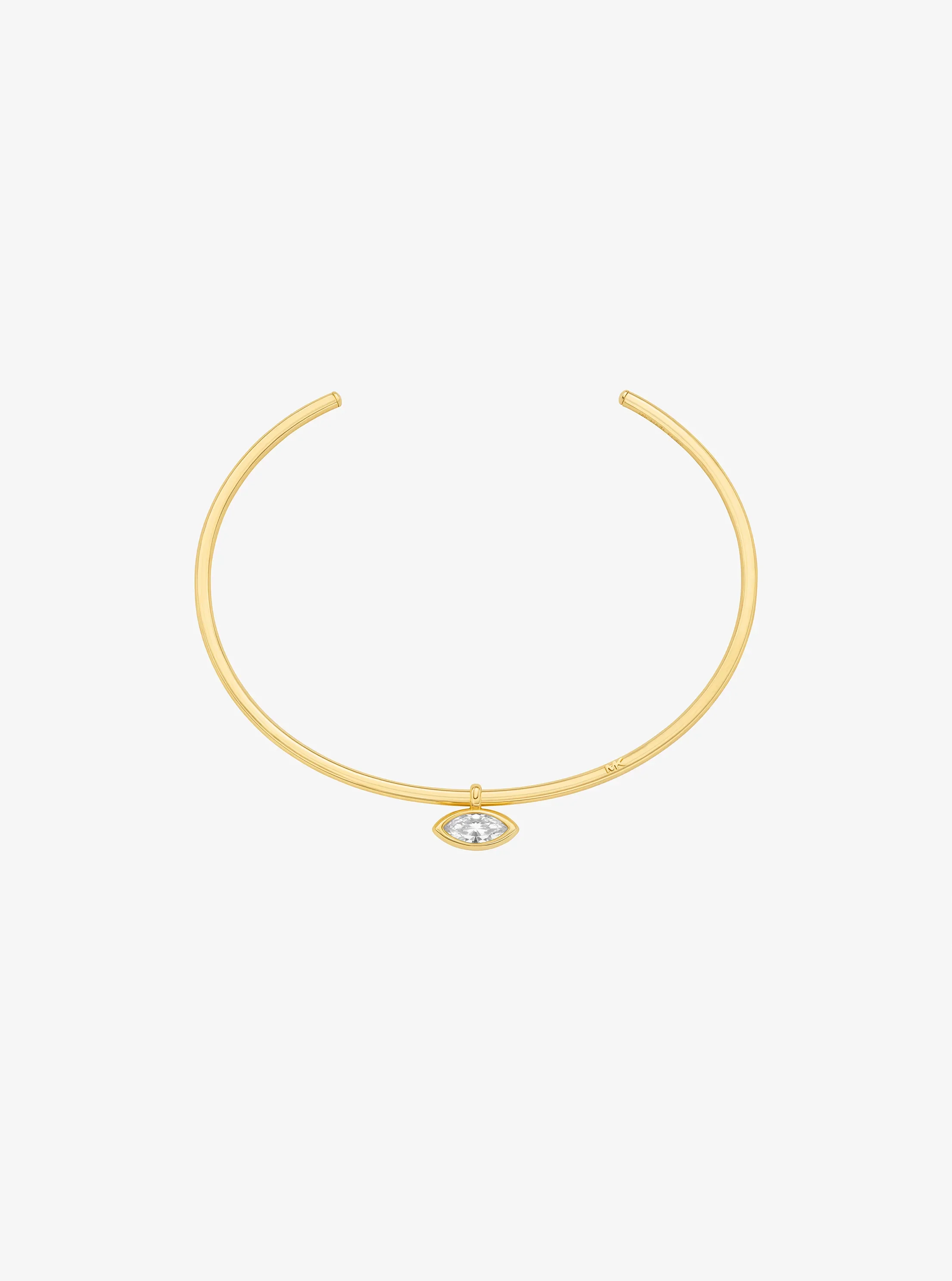 Женское колье Michael Kors Marquise Cut Cubic Zirconia Collar, цвет: Золотой