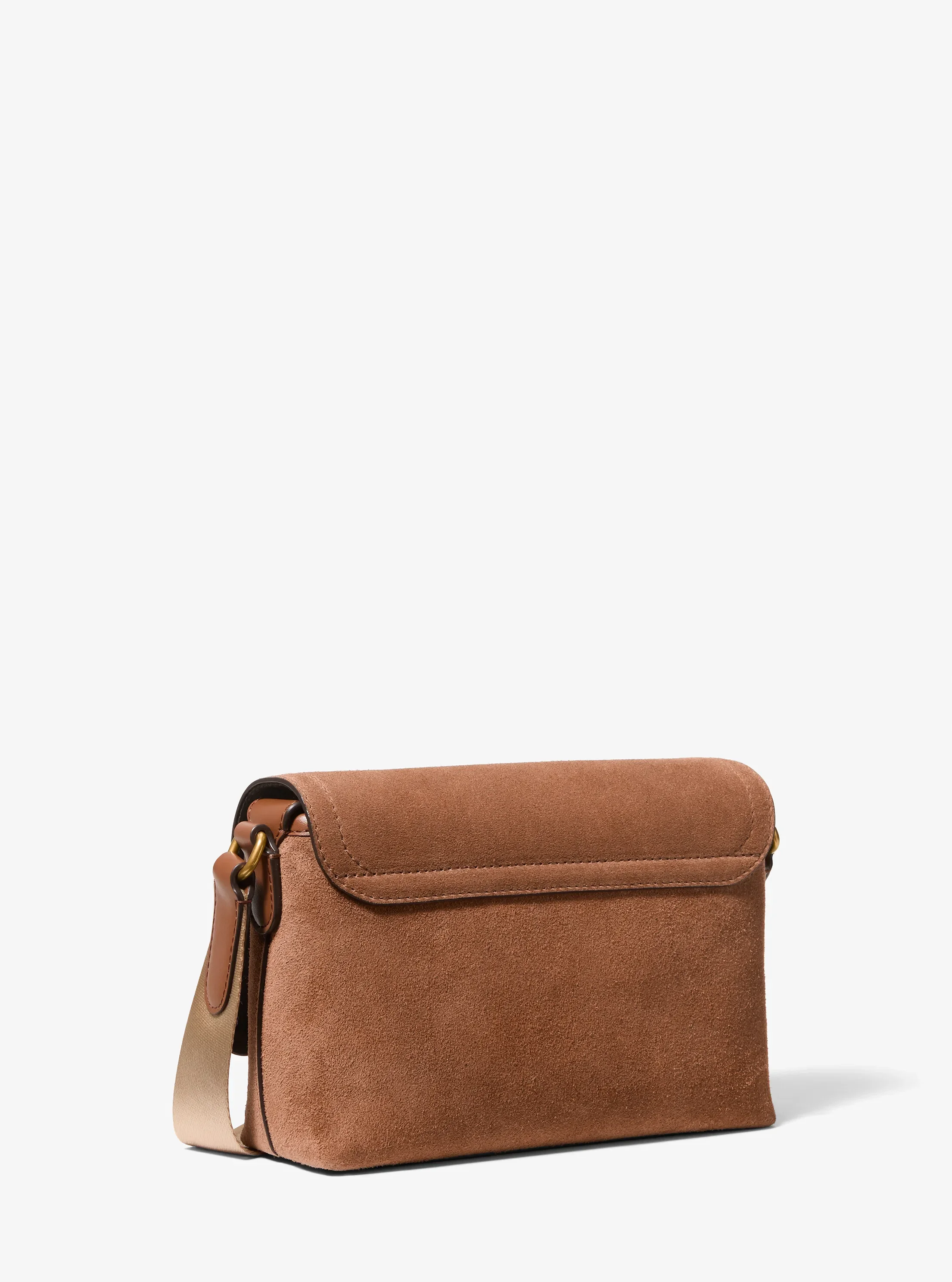 Мужские сумки Michael Kors Hudson Mini Suede Messenger — фото 3