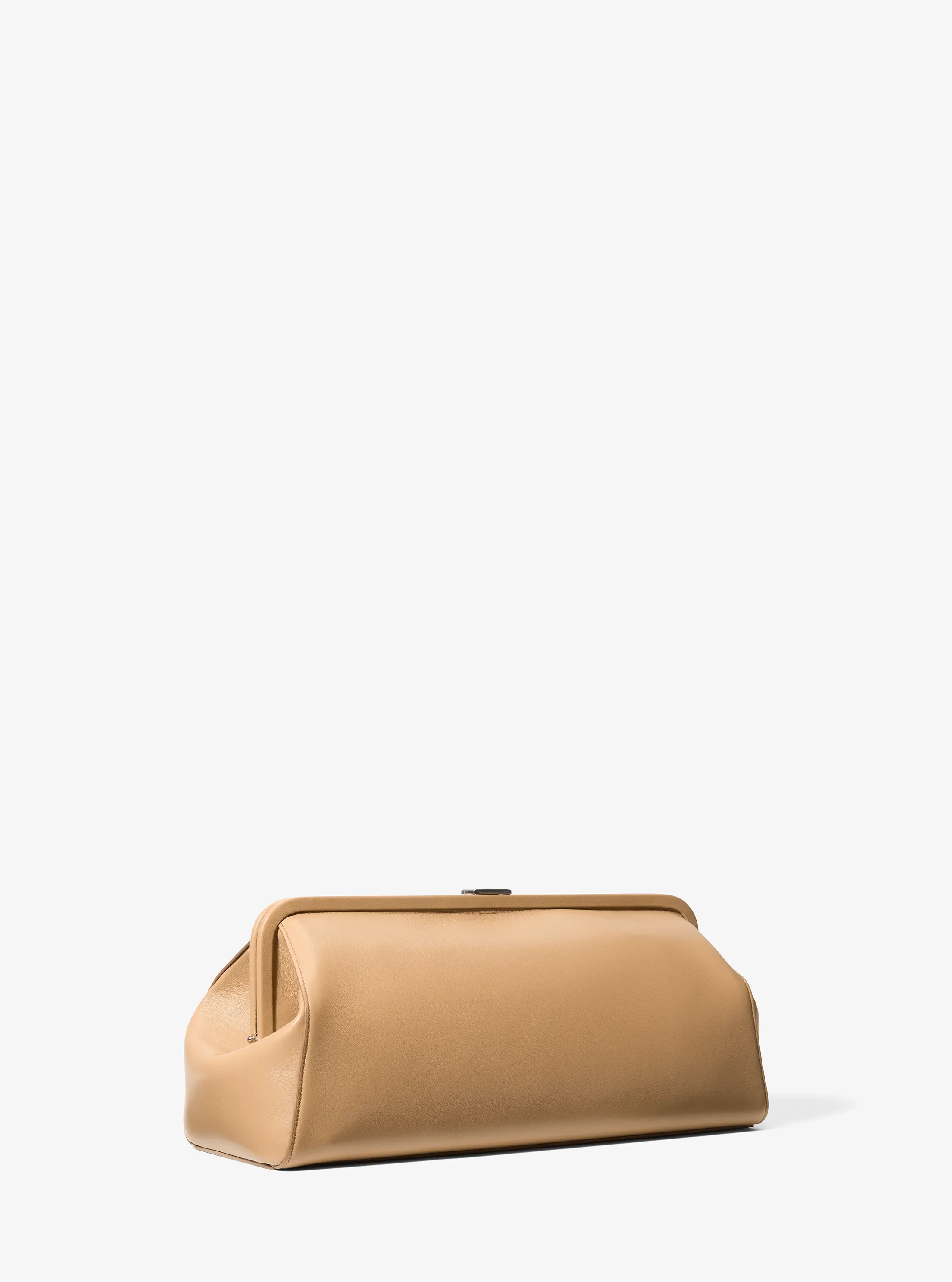 Женские сумки Michael Kors Angelica Large Leather Frame Clutch — фото 3