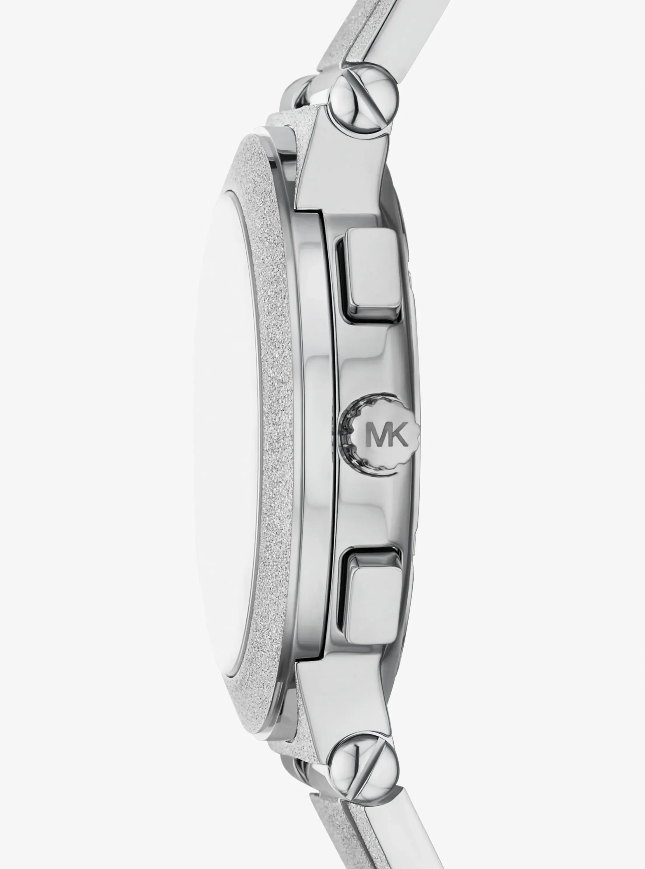 Часы Michael Kors Oversized Billie Frosted Silver-Tone Watch, цвет: Серебряный — фото 2