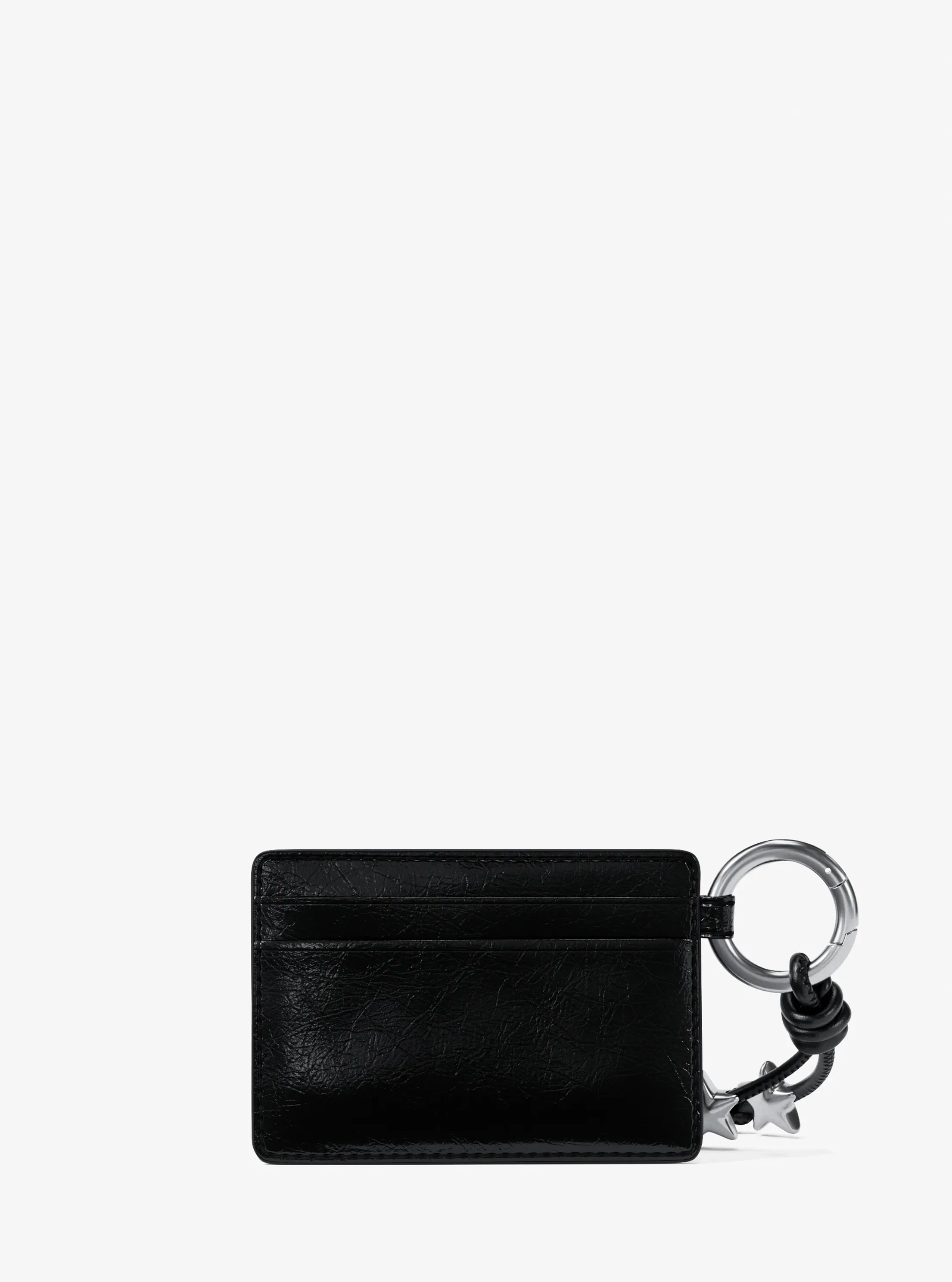 Женский кошелёк Michael Kors Jet Set Small Card Case Wristlet, цвет: Чёрный — фото 3