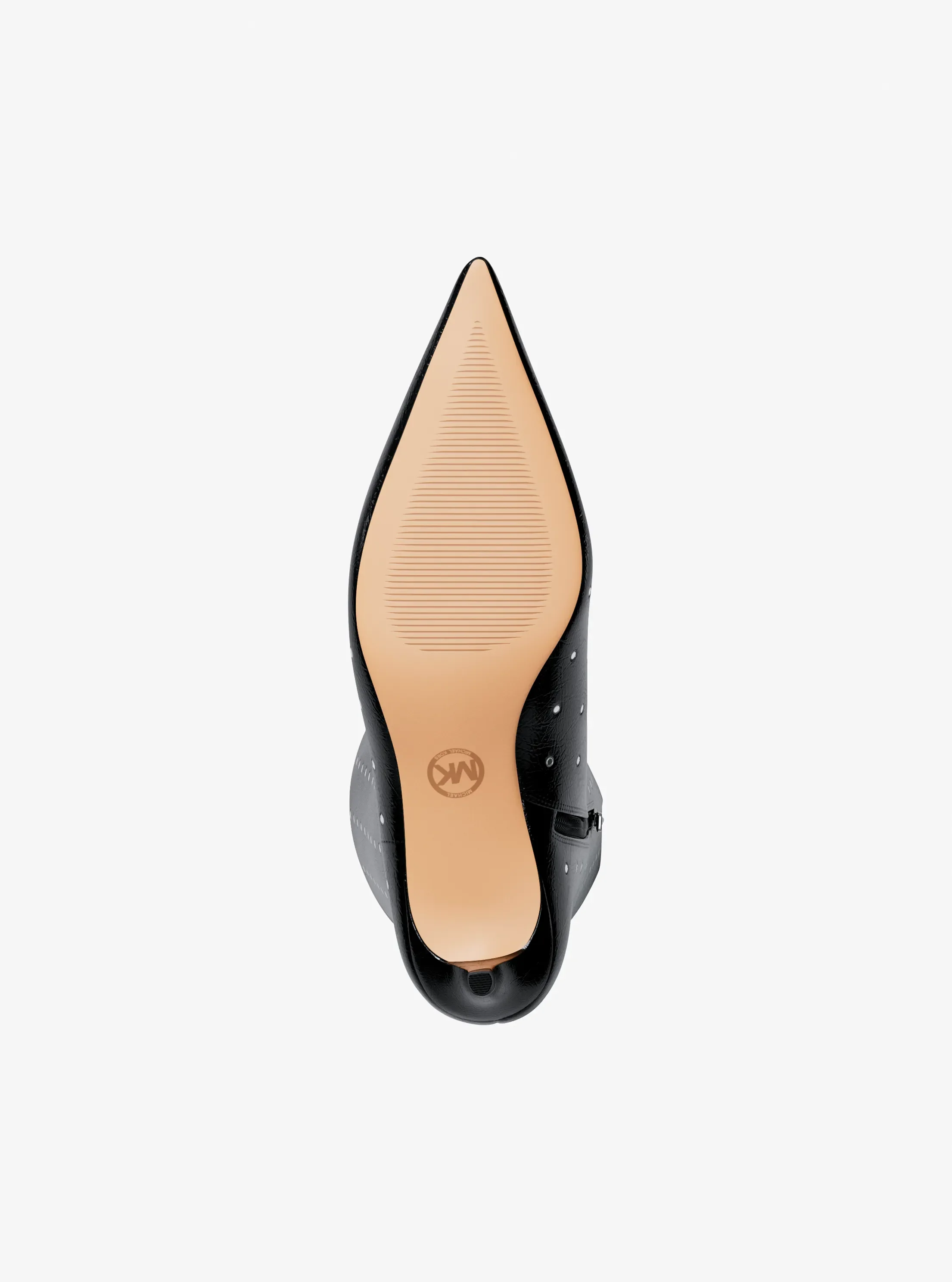Ботинки Michael Kors Nalia Studded Kitten Heel Boot, цвет: Чёрный — фото 6