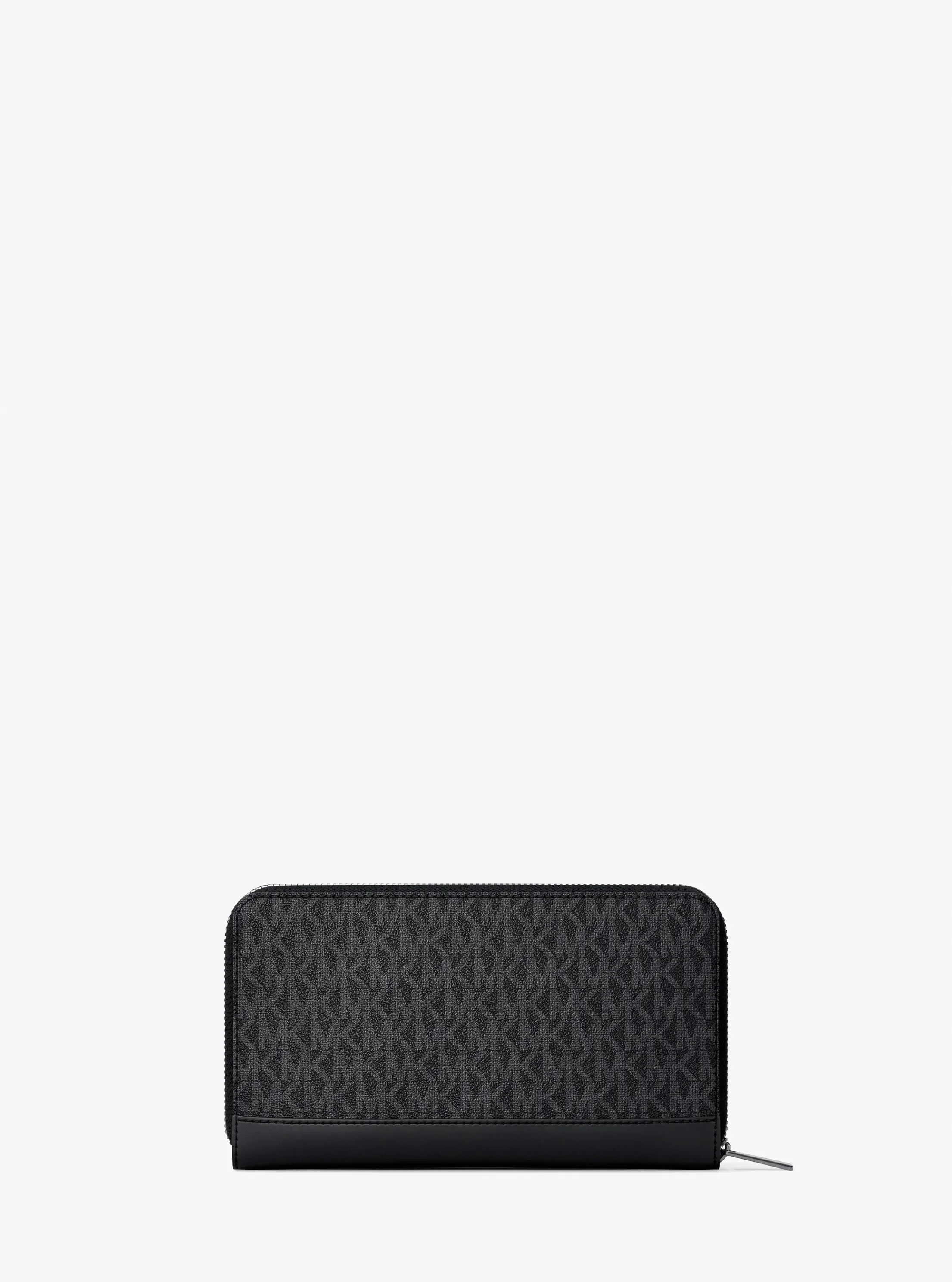 Кошелёк Michael Kors Cooper Signature Logo Continental Wallet, цвет: Чёрный — фото 3