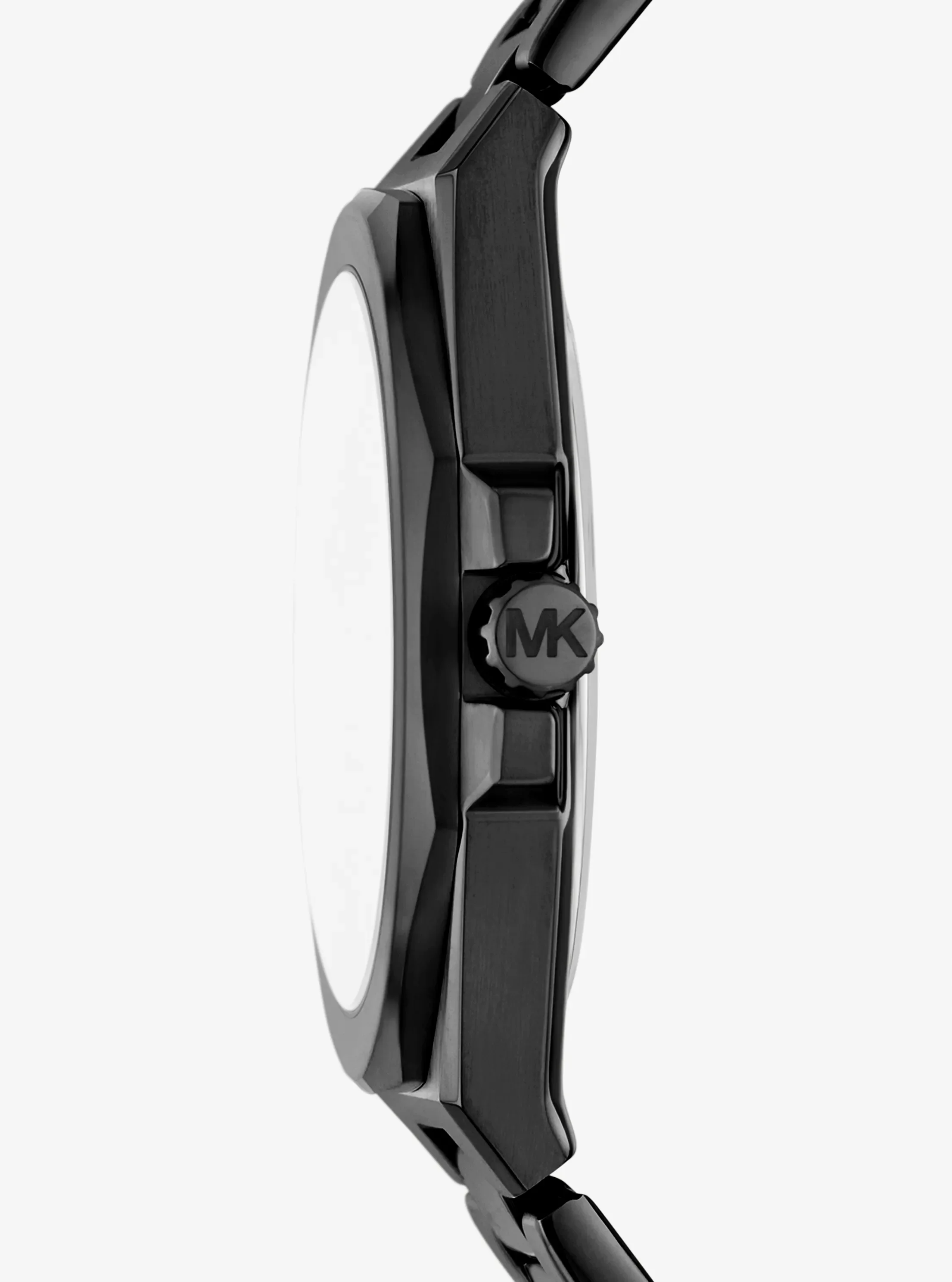 Часы Michael Kors Oversized Callum Black-Tone Watch, цвет: Чёрный — фото 2