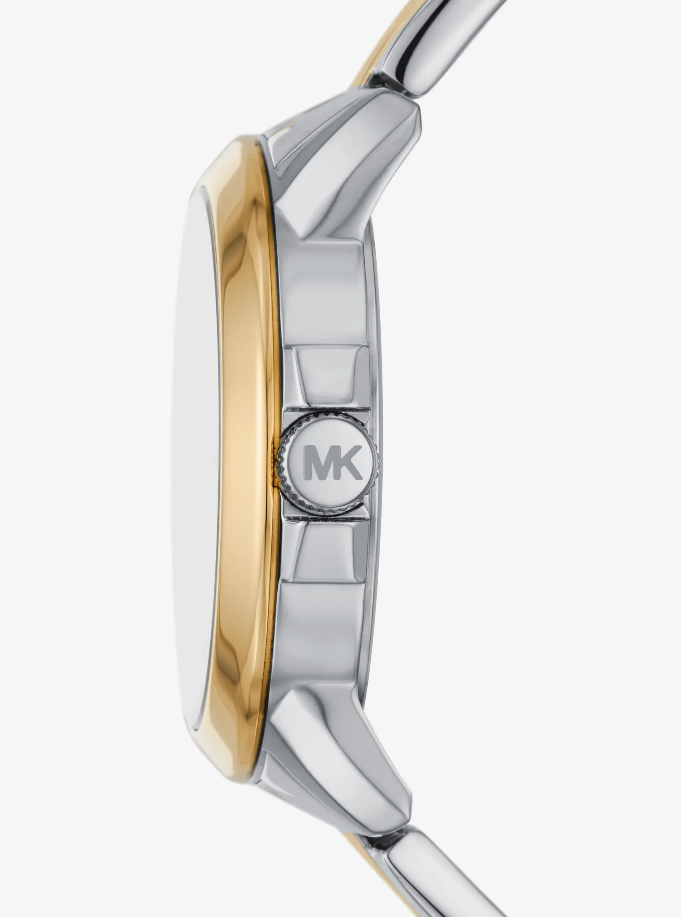 Часы Michael Kors Oversized Brynn Two-Tone Watch — фото 2