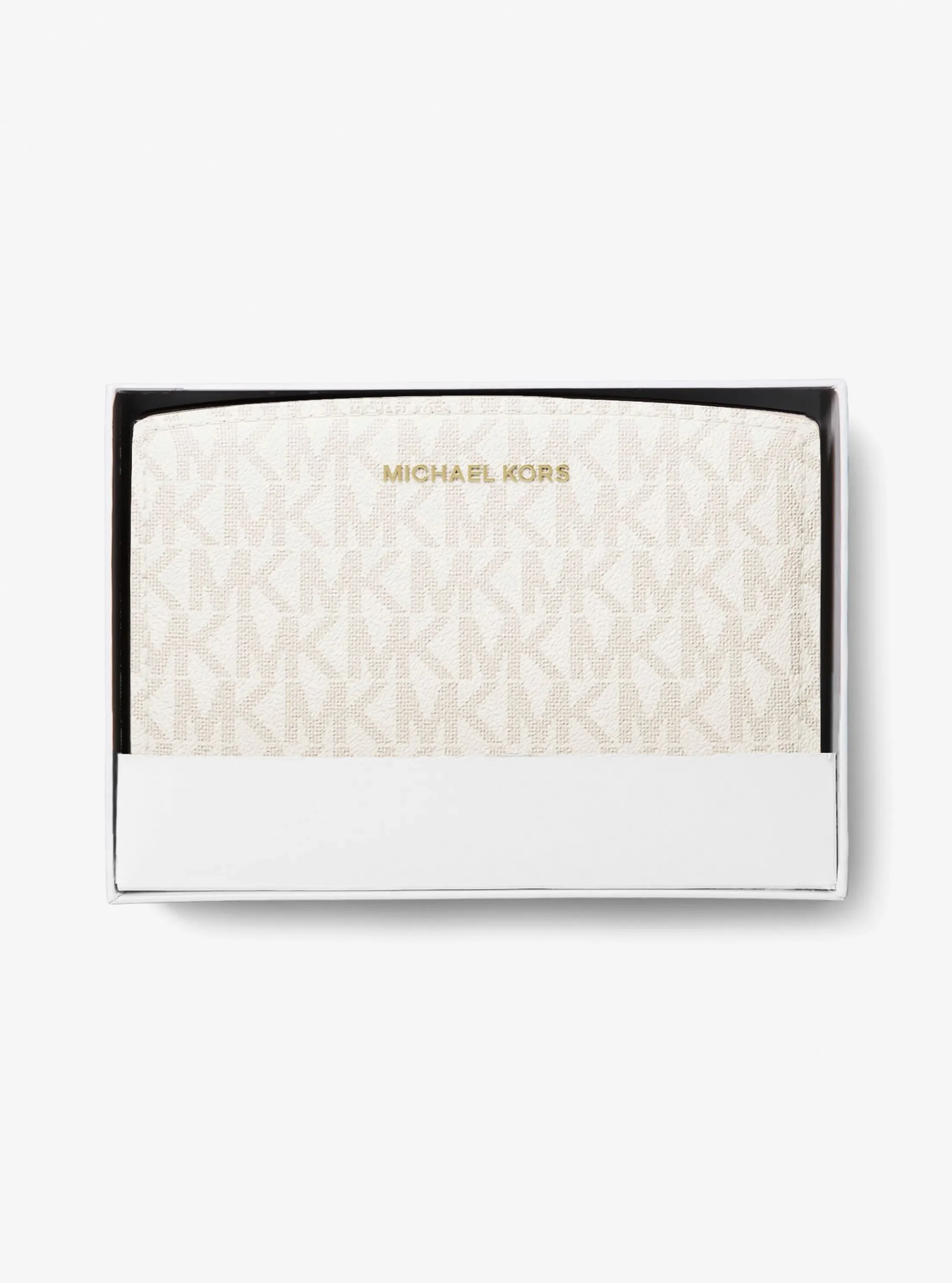 Женские кошельки Michael Kors Bryant Medium Signature Logo Wallet — фото 4
