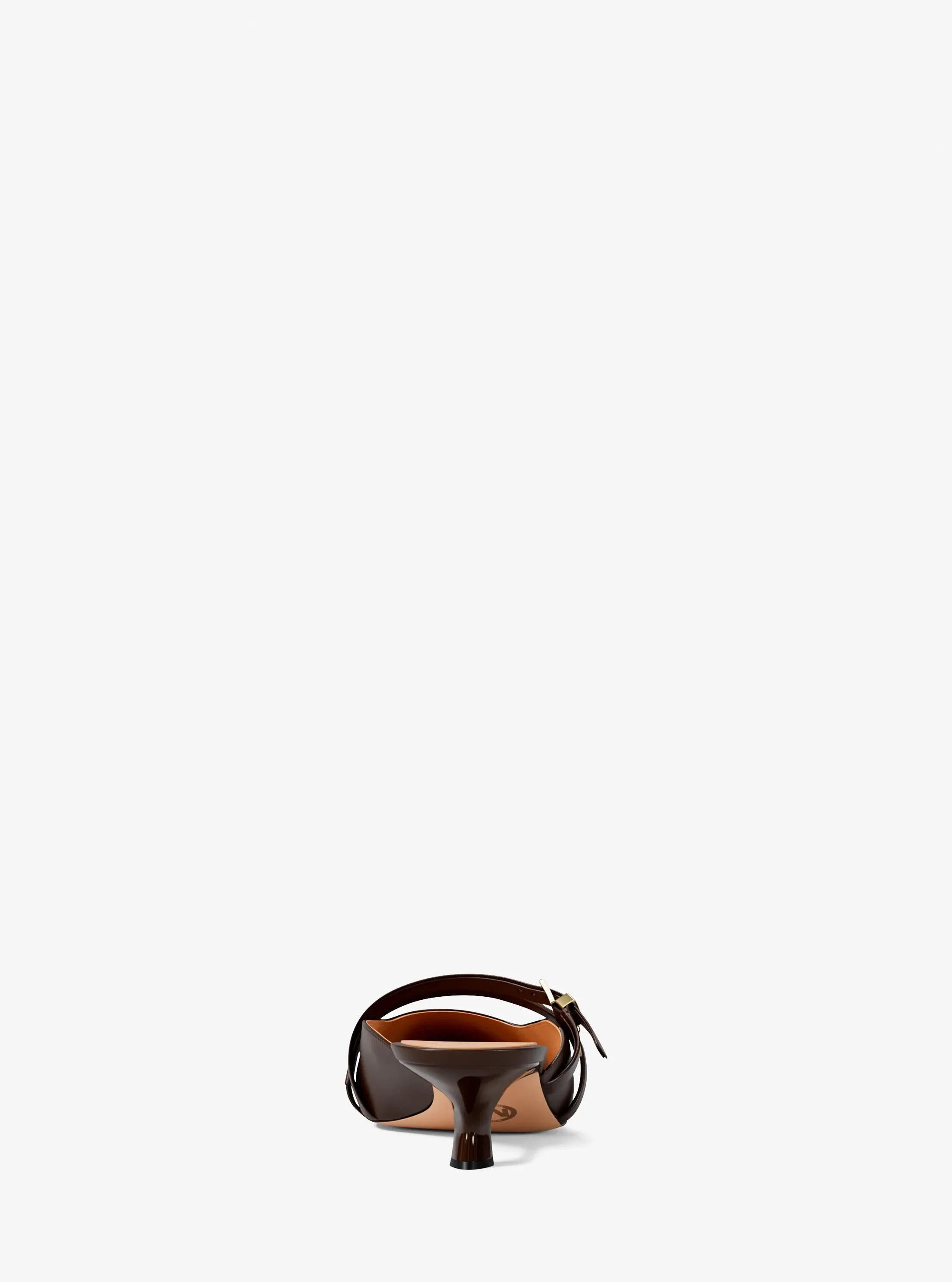 Сабо Michael Kors Yvette Kitten Mule, цвет: Nutmeg — фото 4