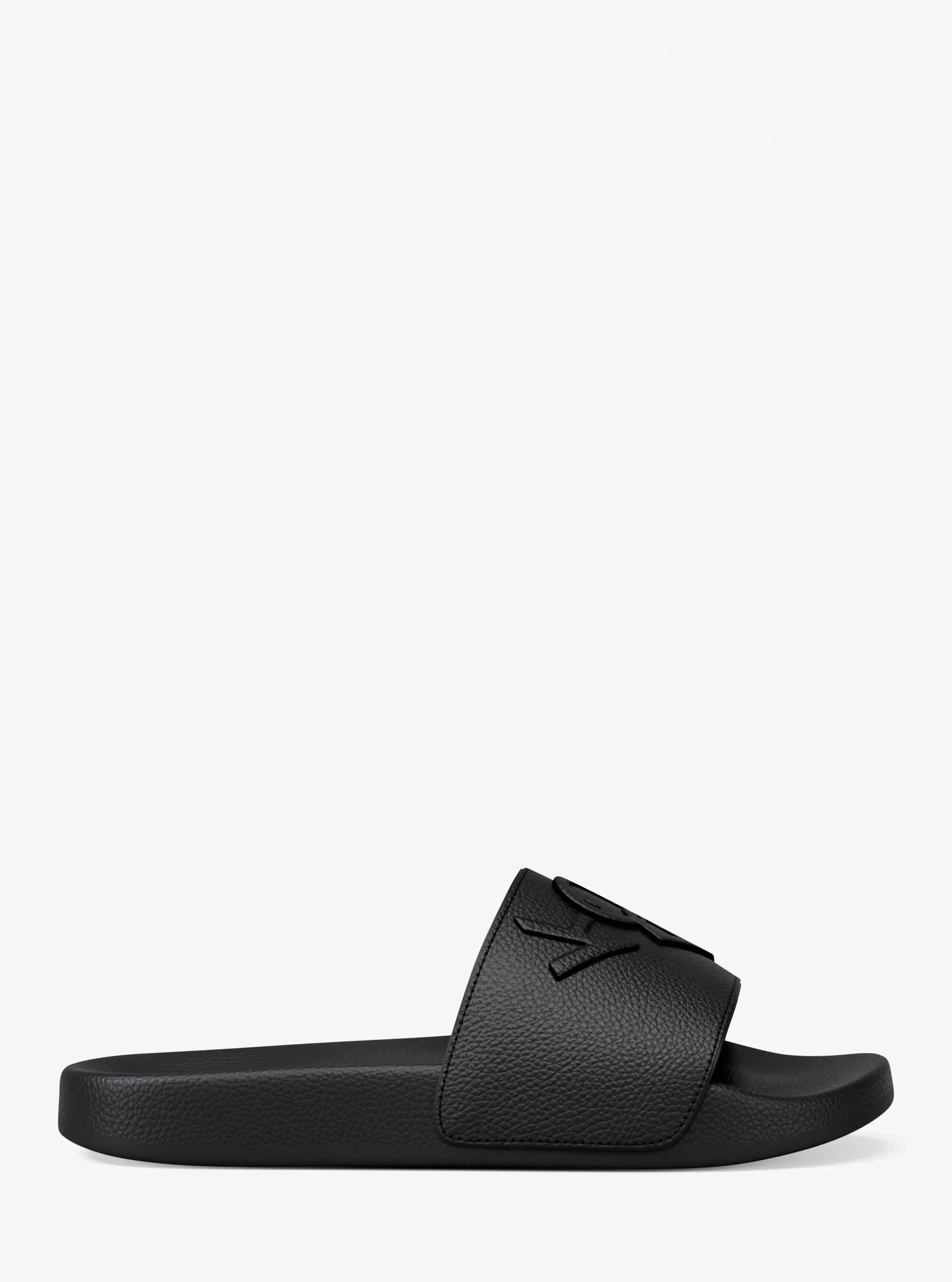 Сандалии Michael Kors Dawson KORS Slide Sandal, цвет: Чёрный — фото 2