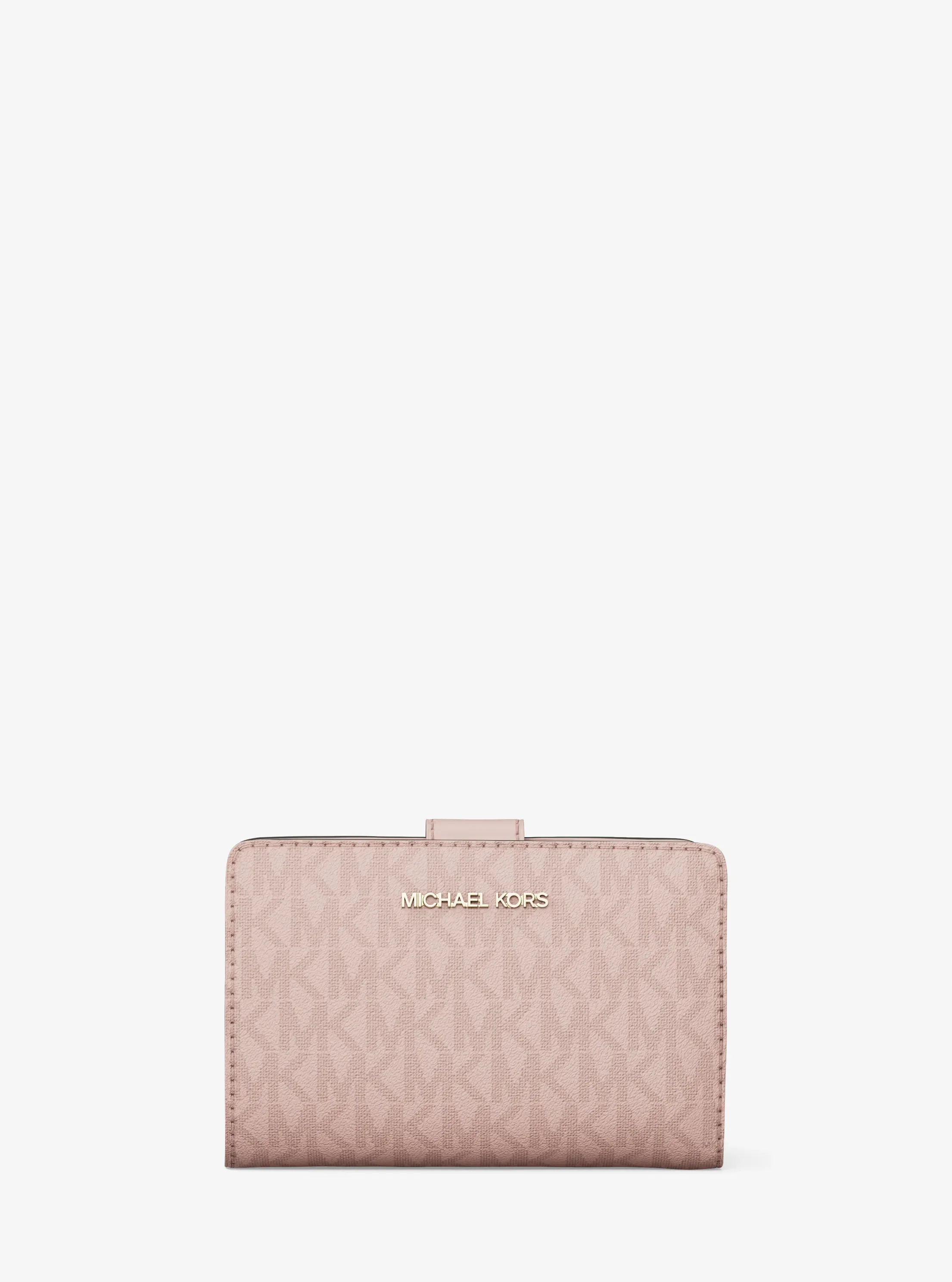Michael Kors Jet Set Medium Signature Logo Bi-Fold Wallet
