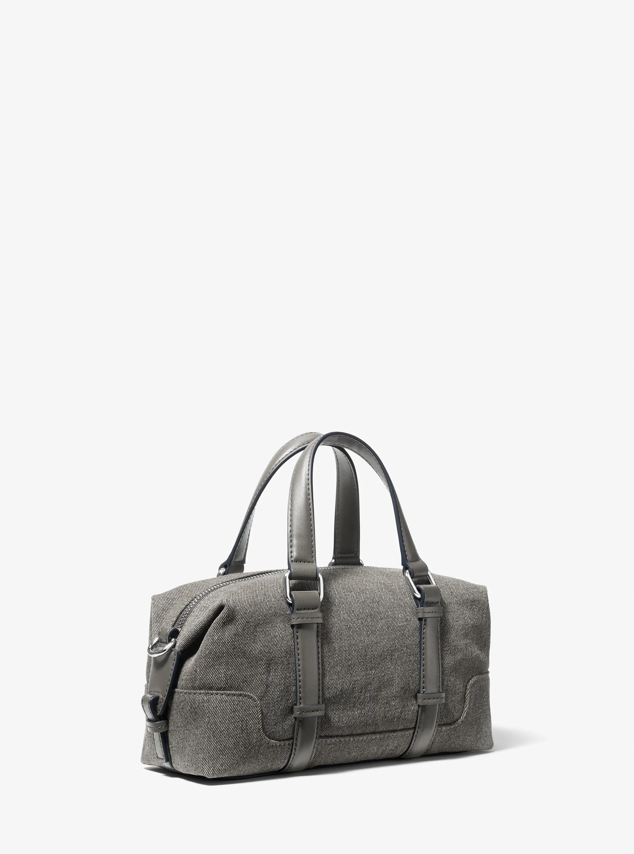 Michael Kors Teddi Extra-Small Washed Denim Crossbody Bag — фото 3