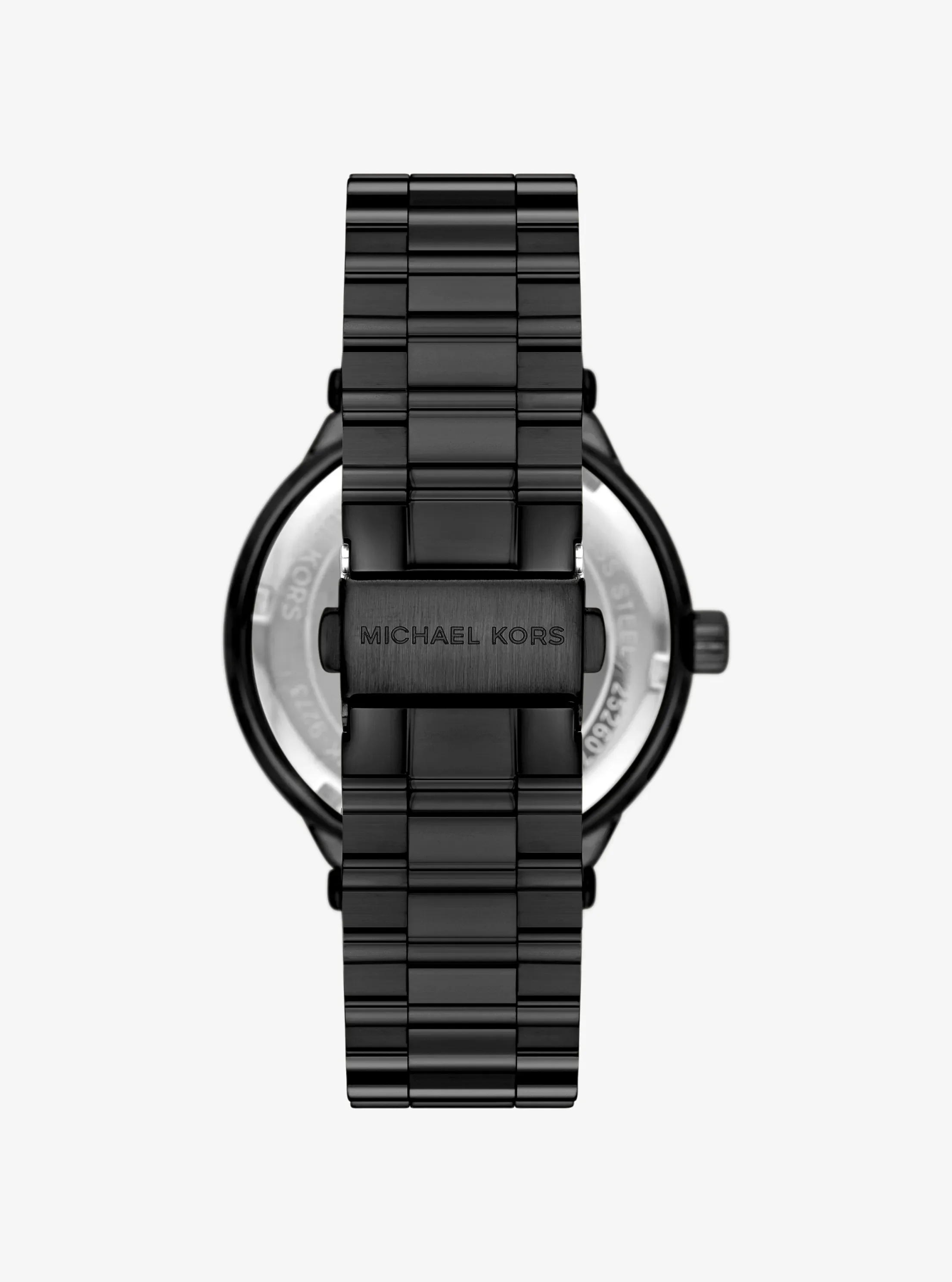 Часы Michael Kors Oversized Billie Black-Tone Watch, цвет: Чёрный — фото 3