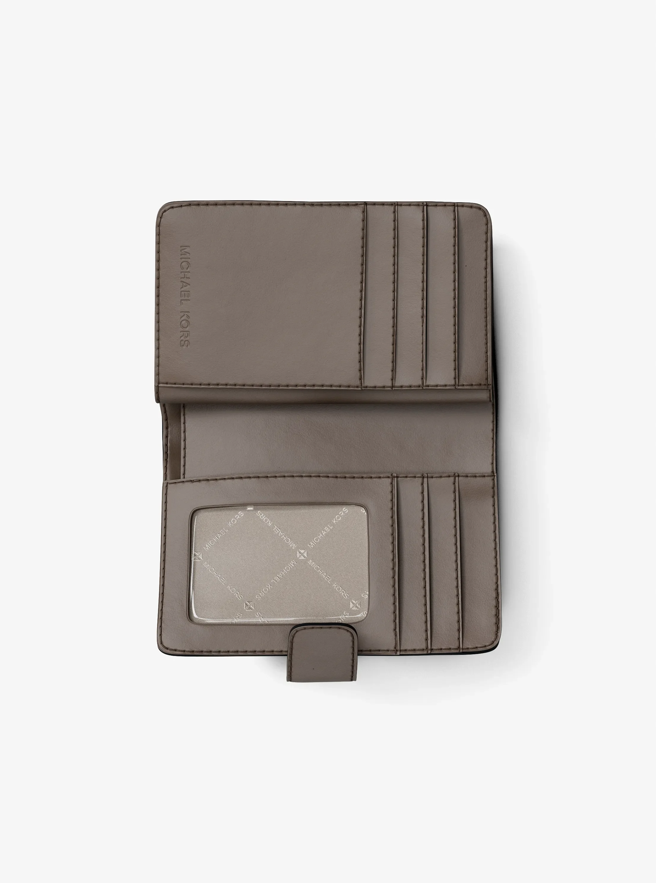 Кошельки Michael Kors Jet Set Travel Medium Signature Logo Billfold Wallet — фото 2