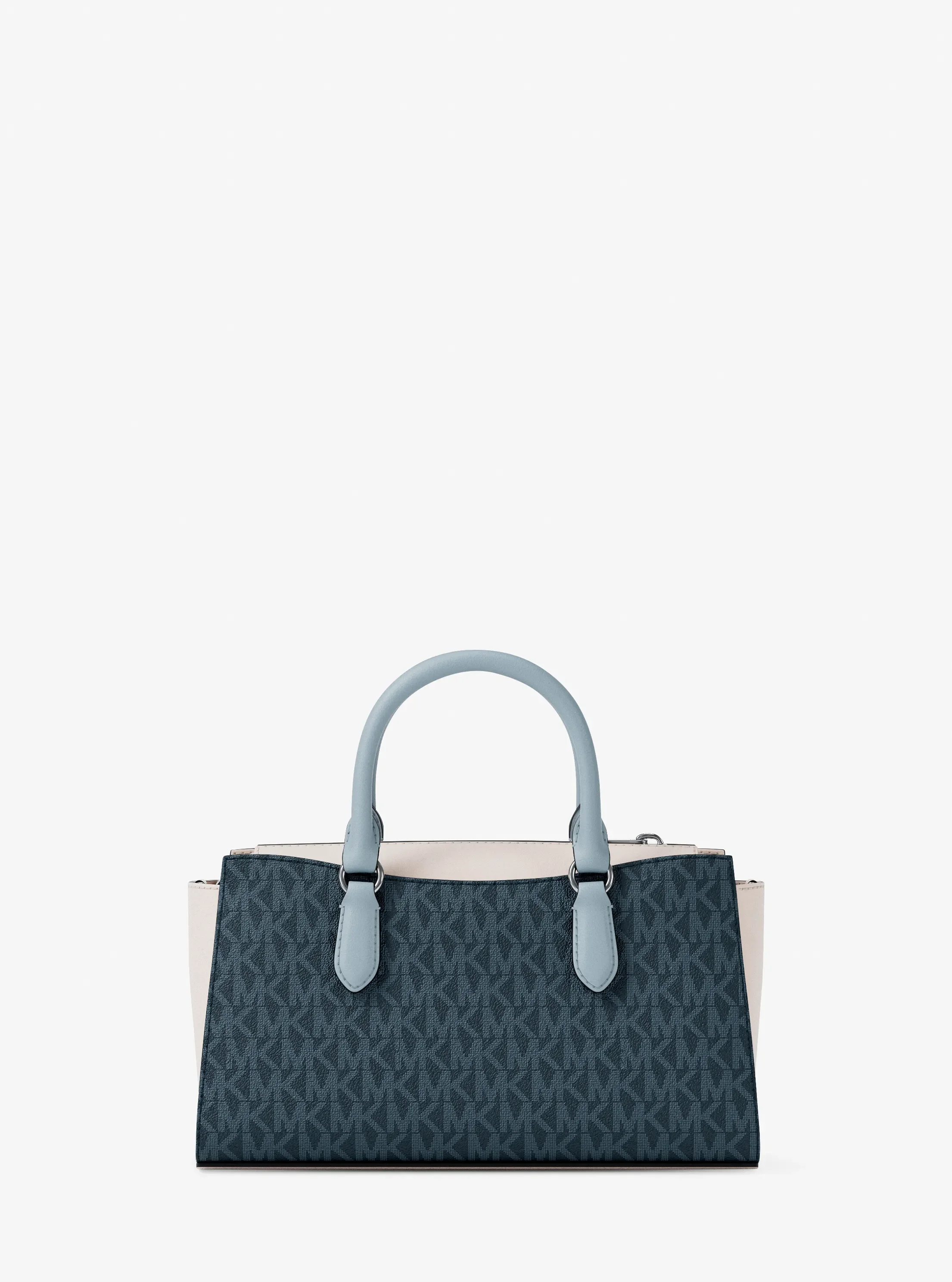 Сумки Michael Kors Arden Small Color-Block Signature Logo Messenger — фото 5