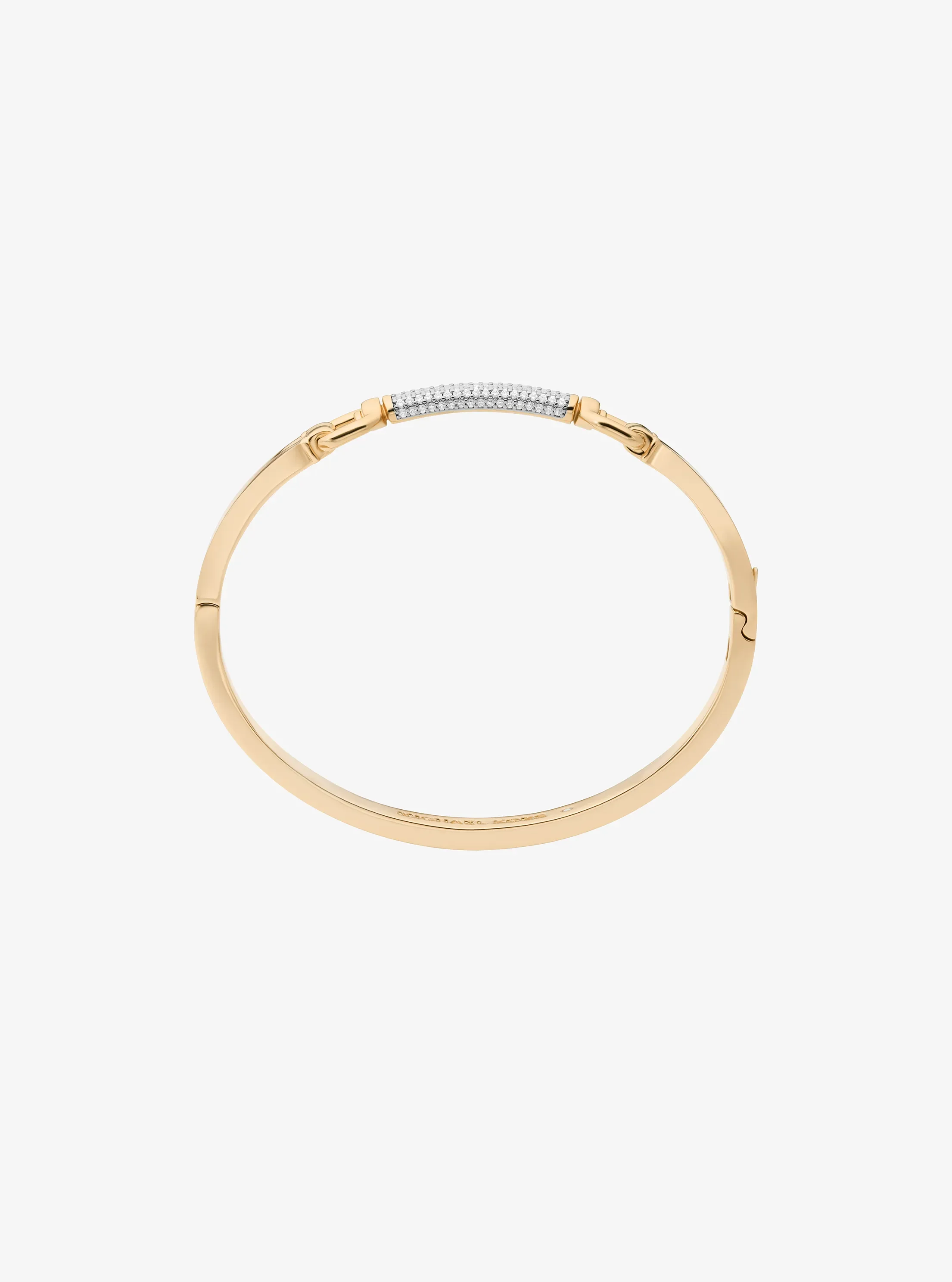 Браслет Michael Kors Pavé Horsebit, цвет: Золотой — фото 2