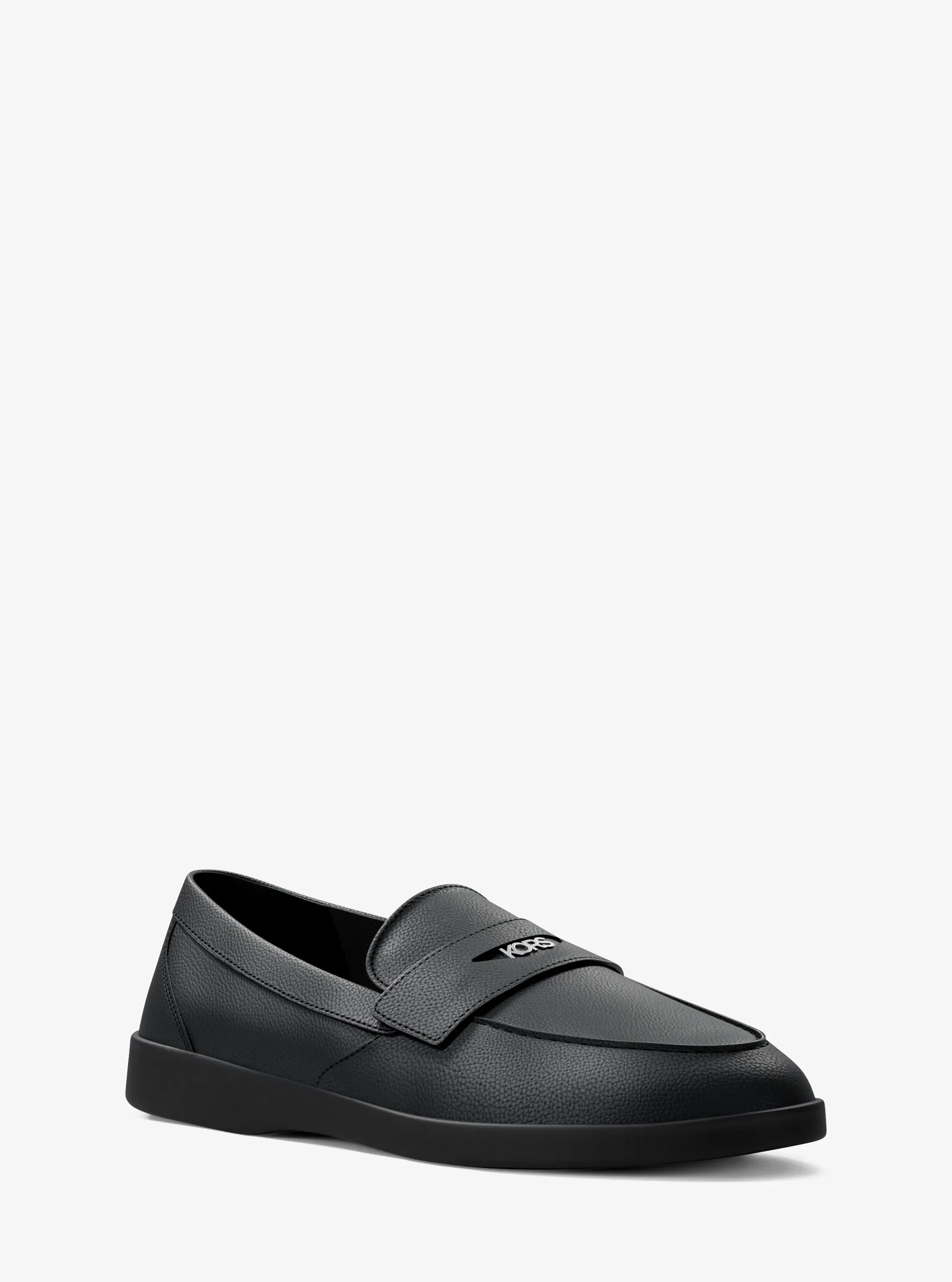 Туфли Michael Kors Hugh Slip-On Loafer, цвет: Чёрный