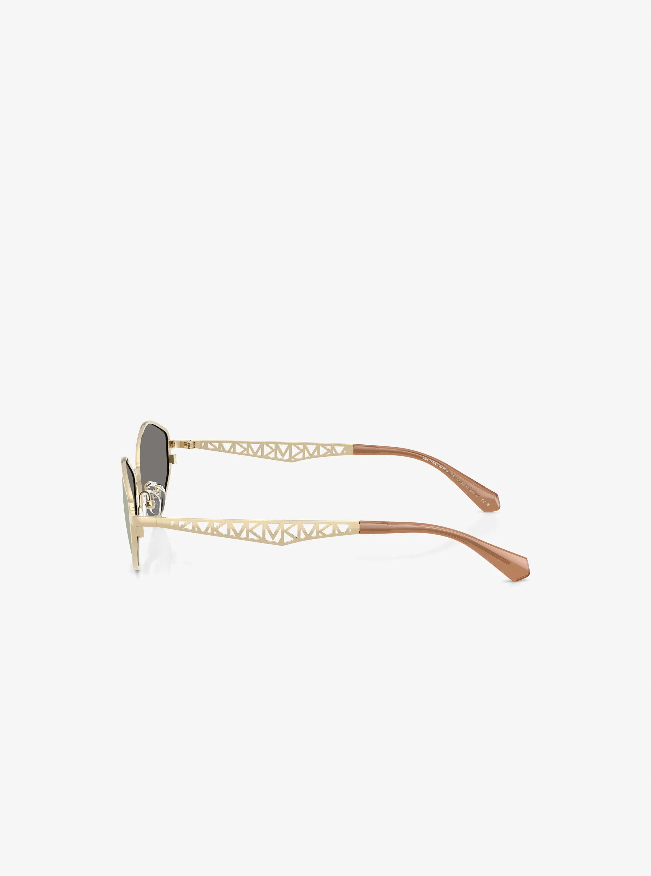 Женские солнцезащитные очки Michael Kors Gold Coast Sunglasses — фото 3