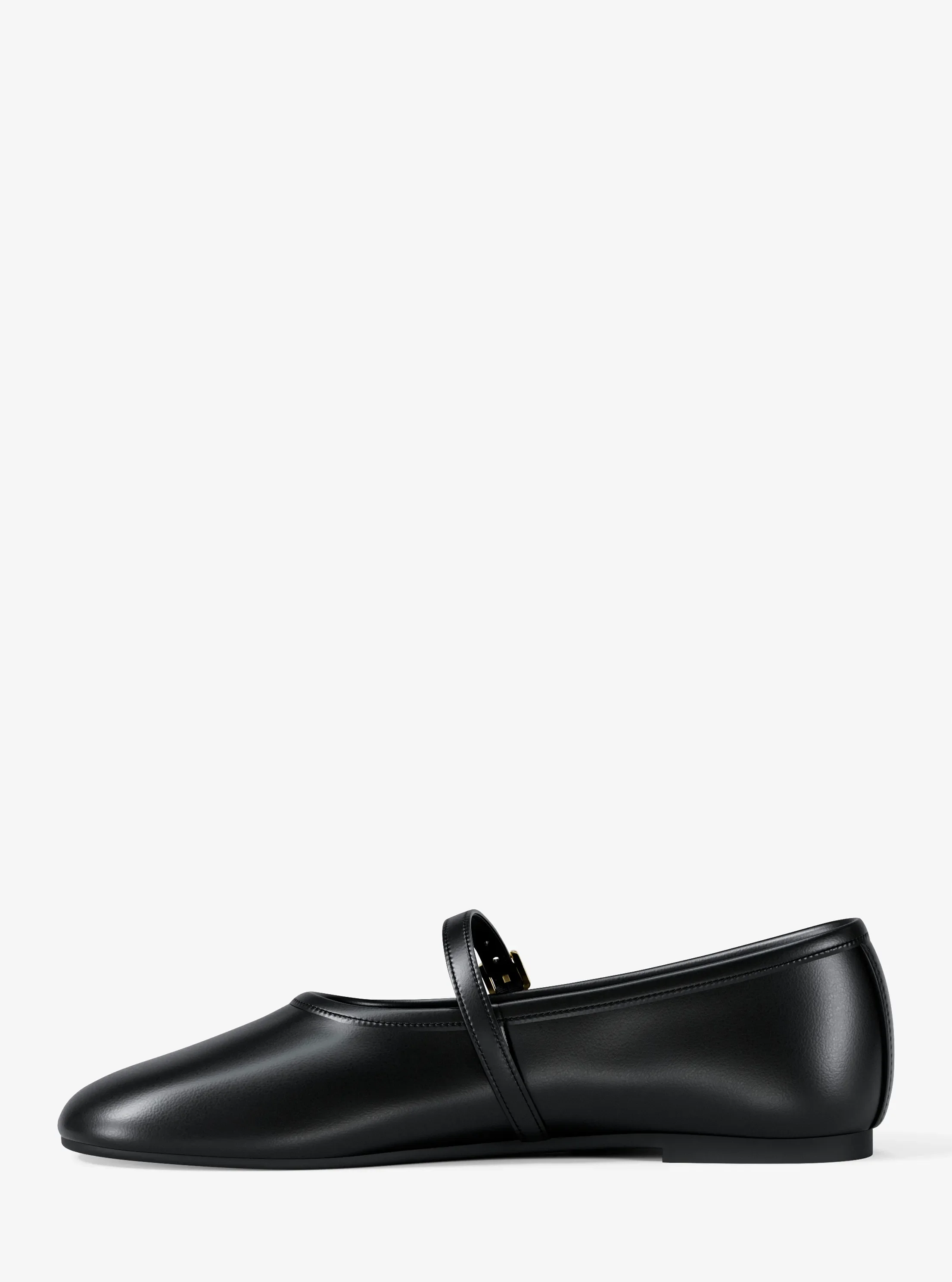 Балетки Michael Kors Phoebe Ballet Flat, цвет: Чёрный — фото 3