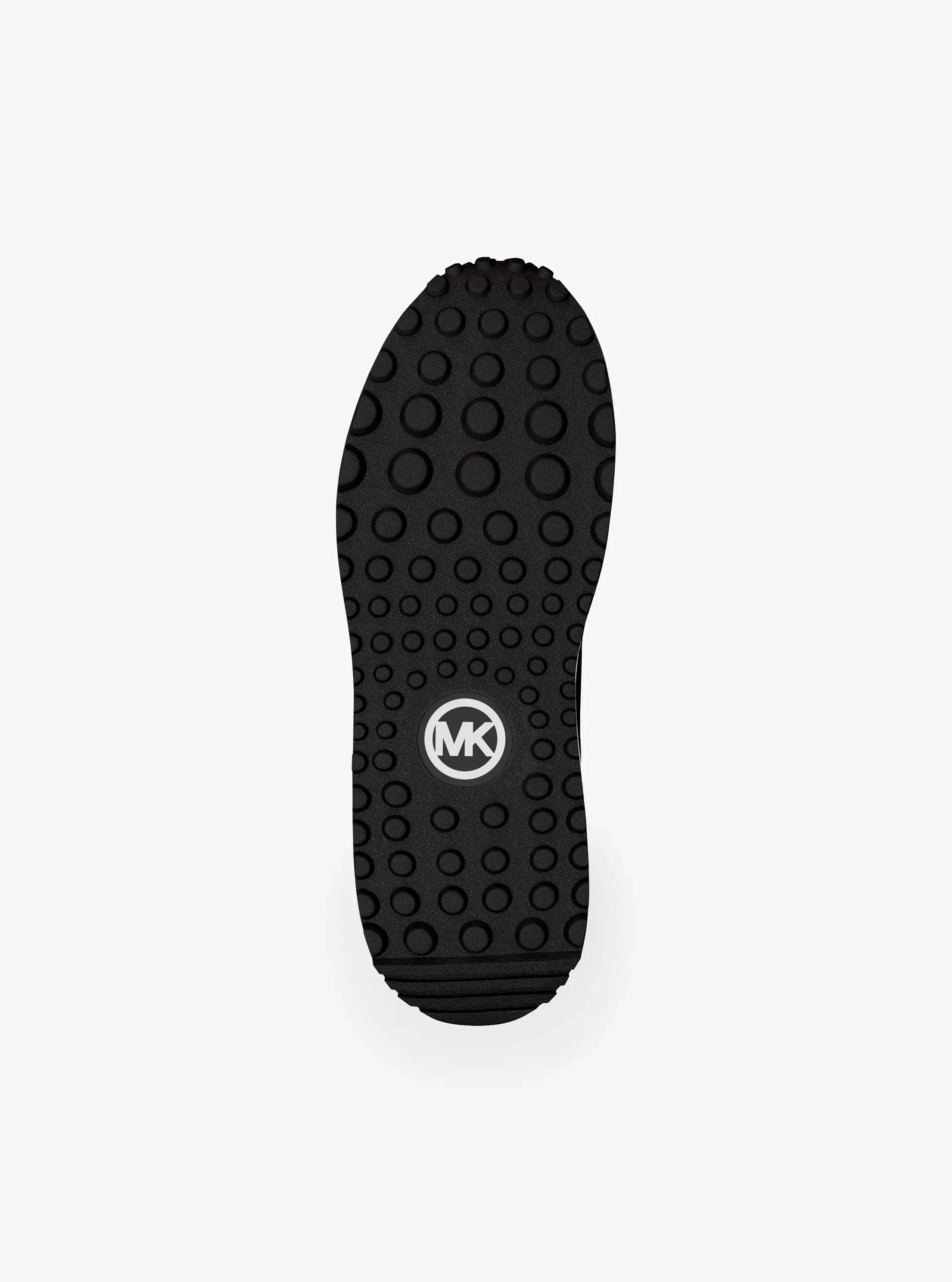 Кроссовки Michael Kors Dax Mixed-Media Trainer, цвет: Чёрный — фото 6