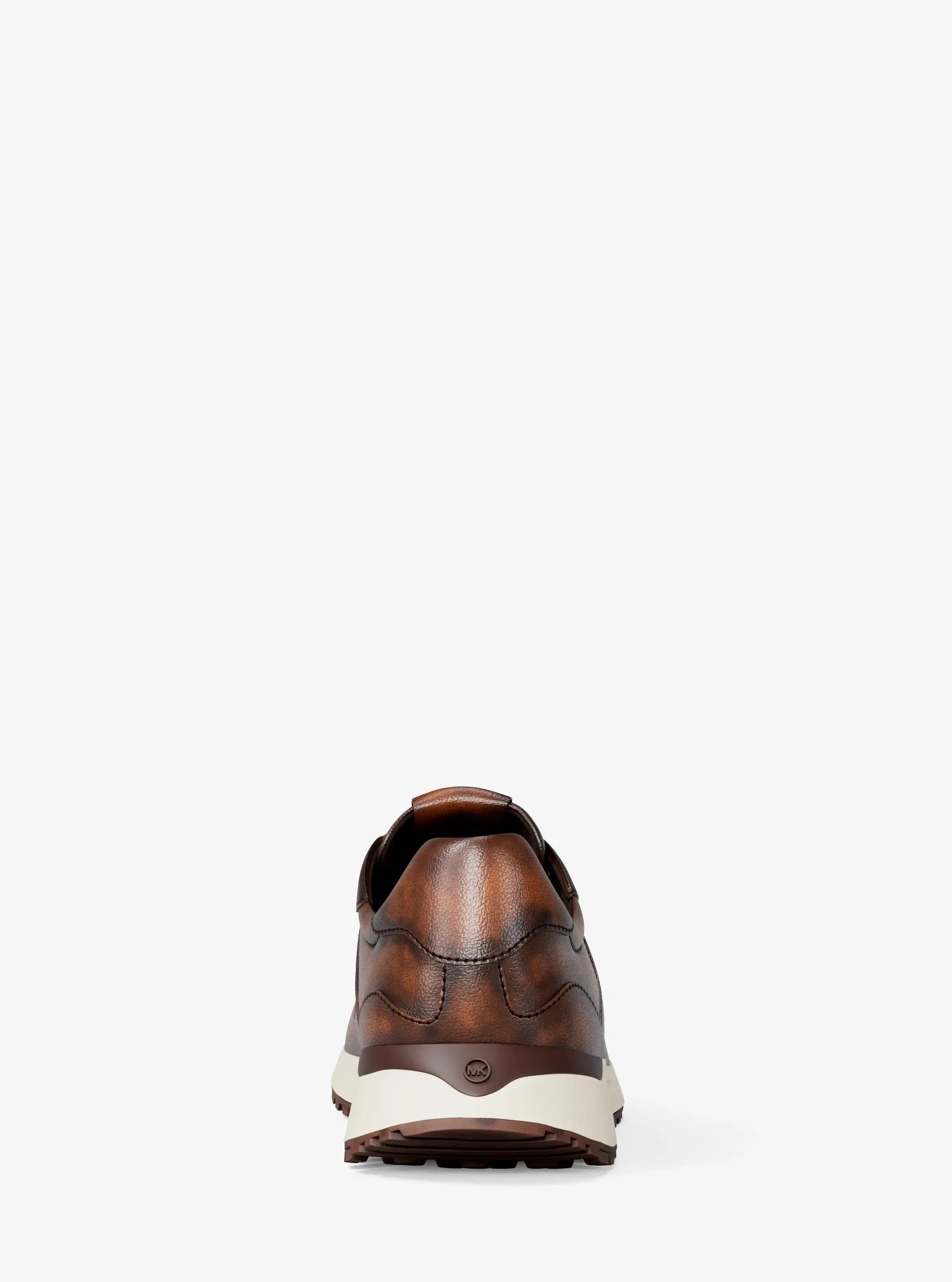 Кроссовки Michael Kors Dax Burnished Trainer, цвет: Шоколадный — фото 4