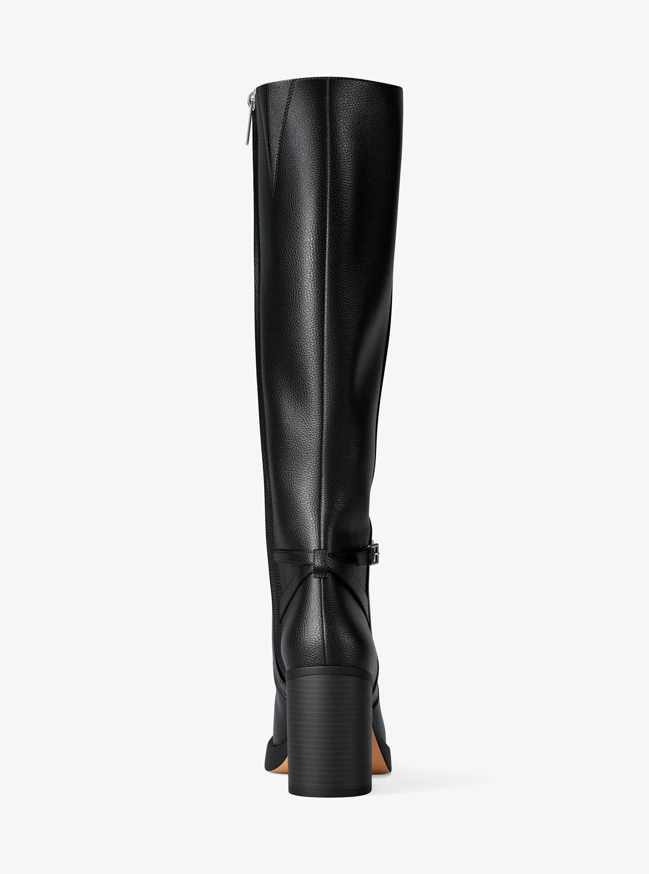 Ботинки Michael Kors Kacey Block Heel Boot, цвет: Чёрный — фото 4