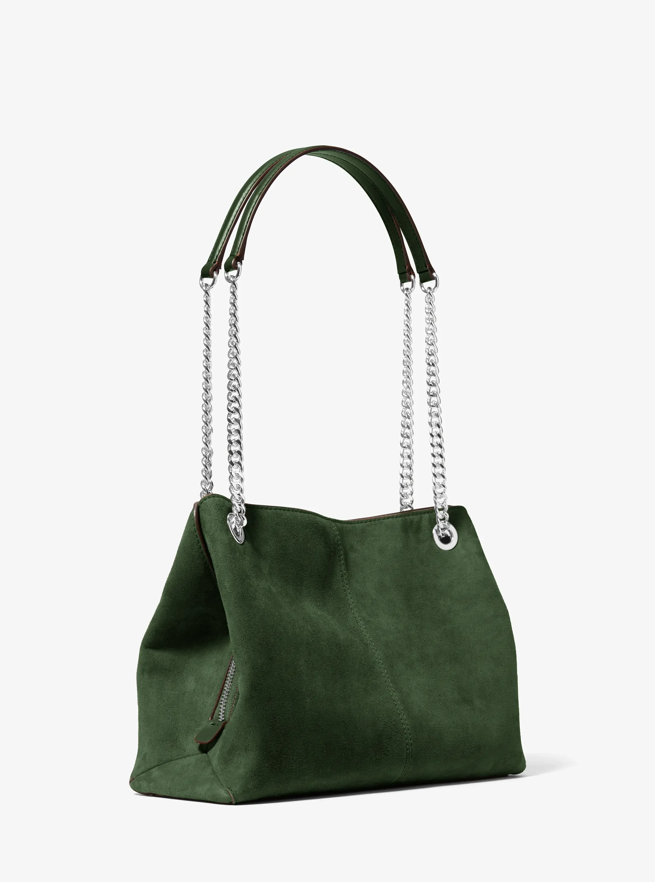 Сумка Michael Kors Christina Medium Messenger, цвет: Зелёный — фото 3