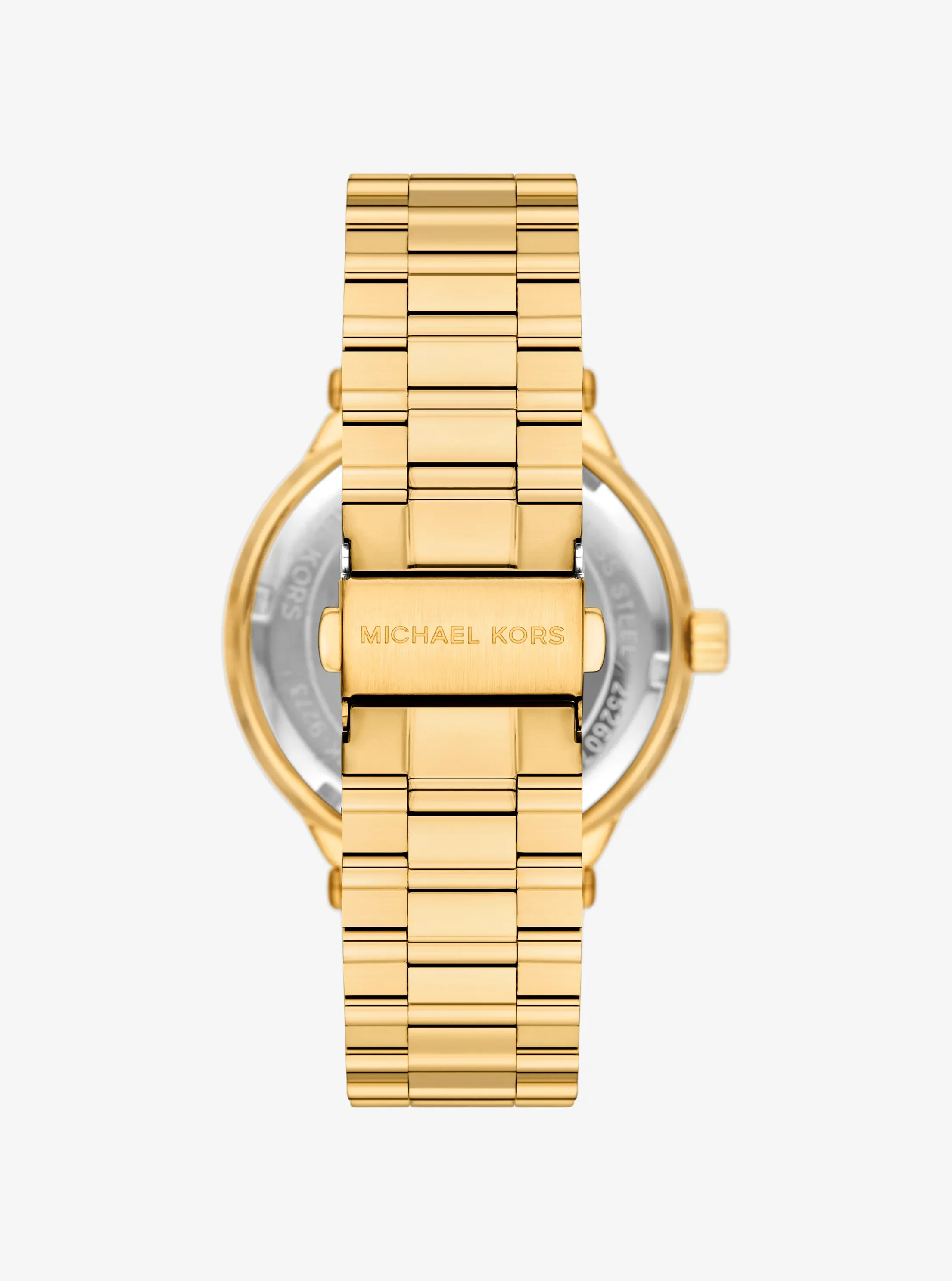 Часы Michael Kors Oversized Billie Gold-Tone Watch, цвет: Золотой — фото 3