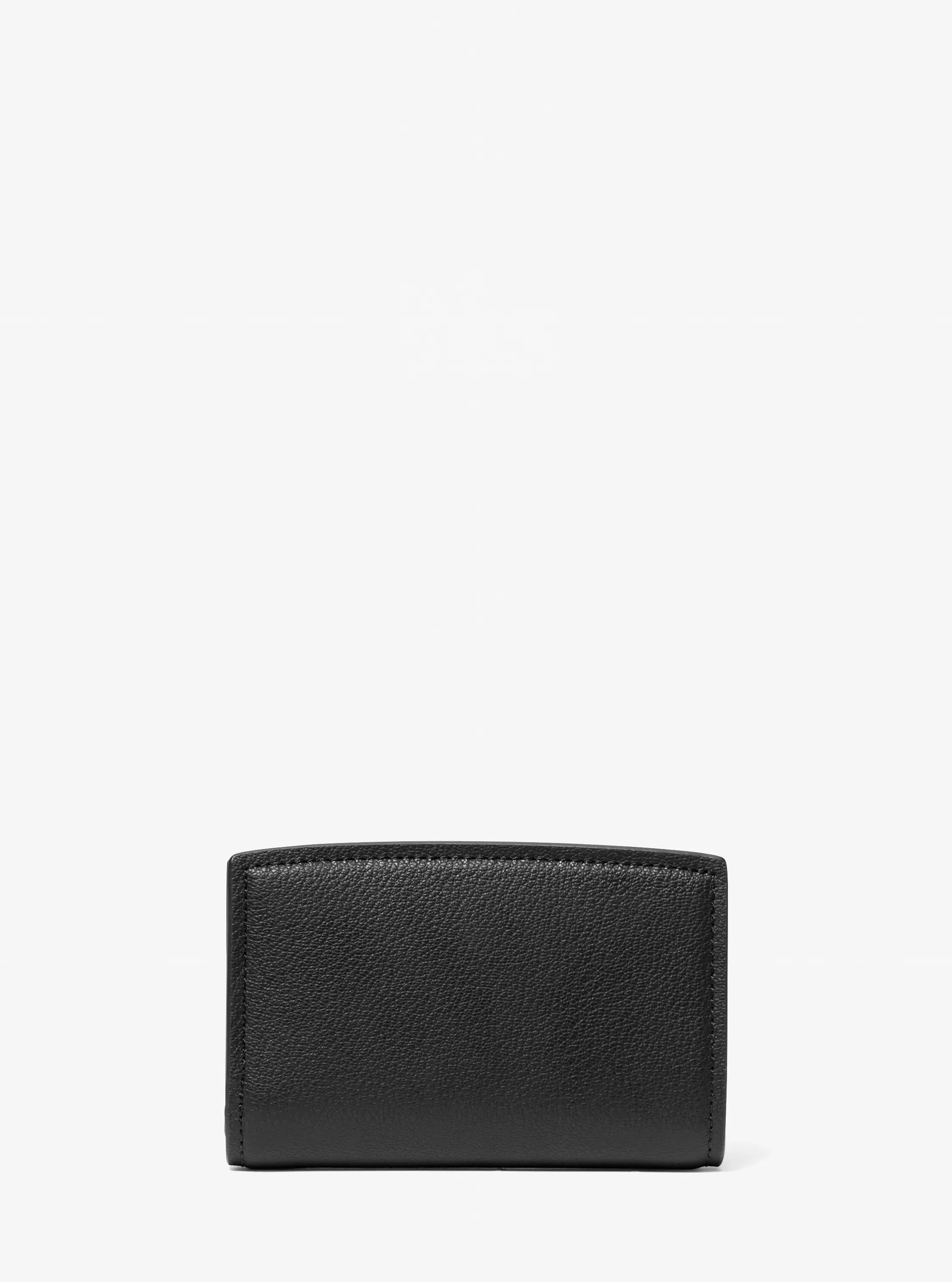 Женский кошелёк Michael Kors Bryant Medium Pebbled Leather Wallet, цвет: Чёрный — фото 3