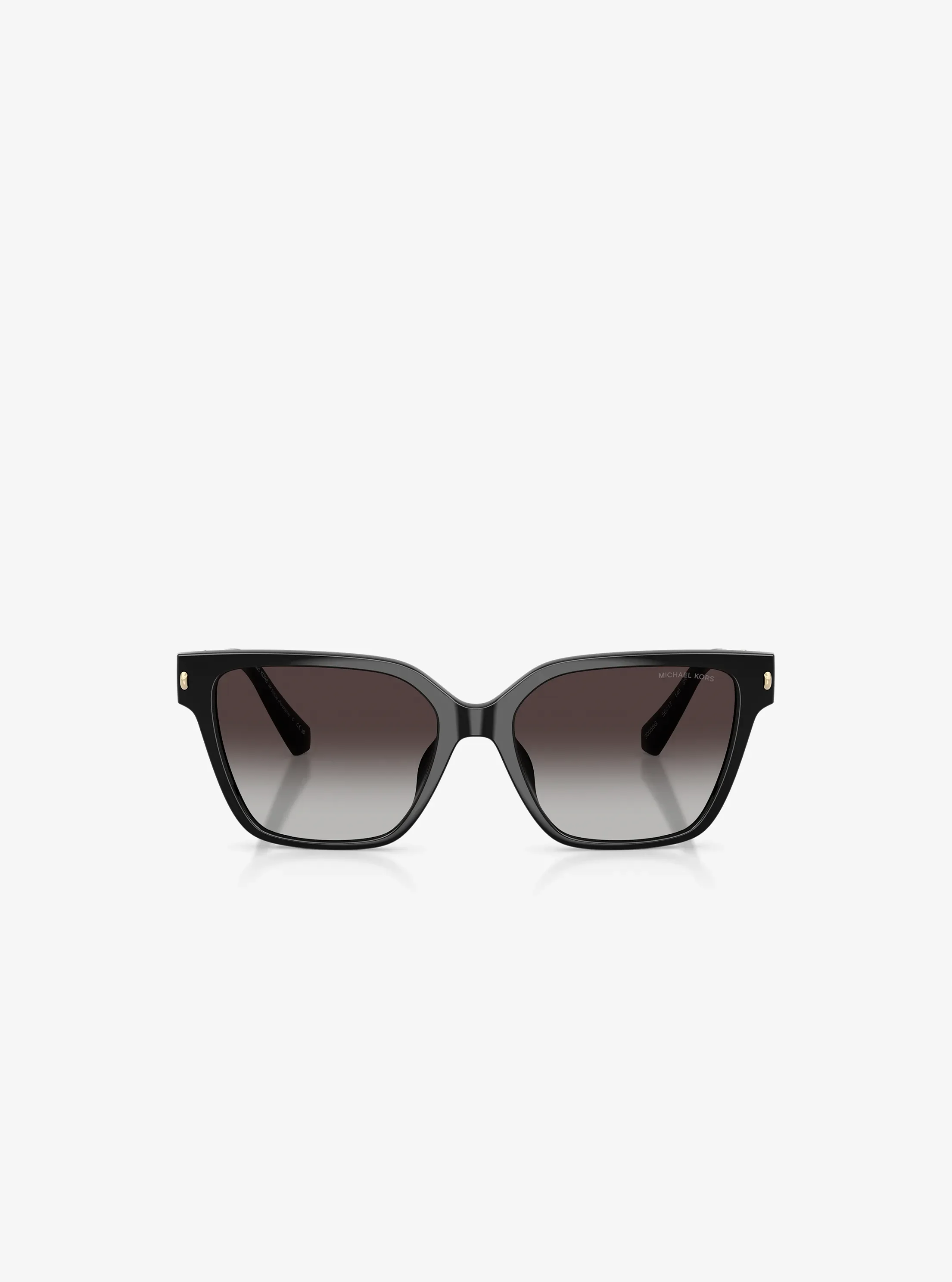 Женские солнцезащитные очки Michael Kors Piedmont Sunglasses, цвет: Чёрный