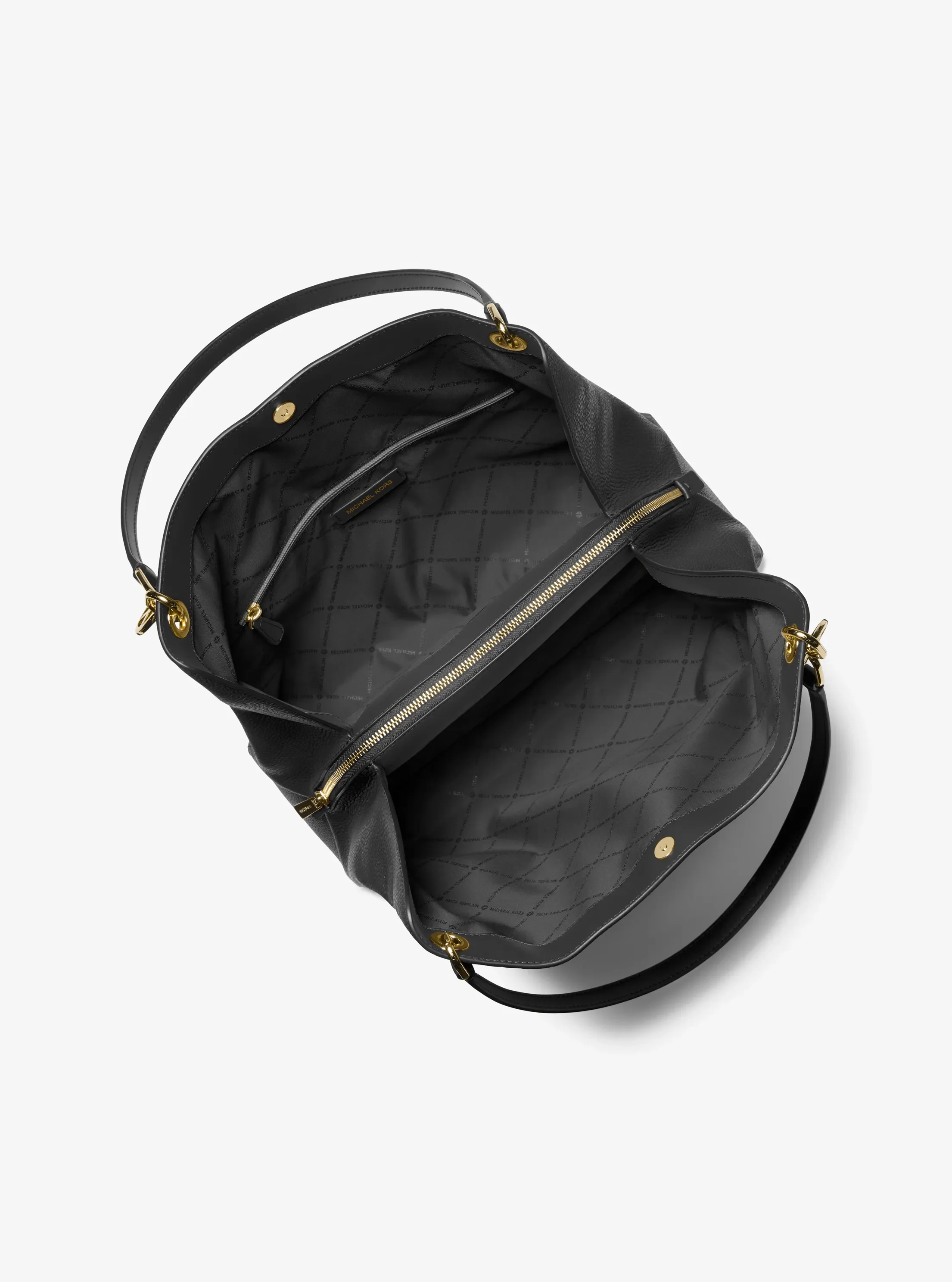 Сумки Michael Kors Christina Large Pebbled Leather Shoulder — фото 2