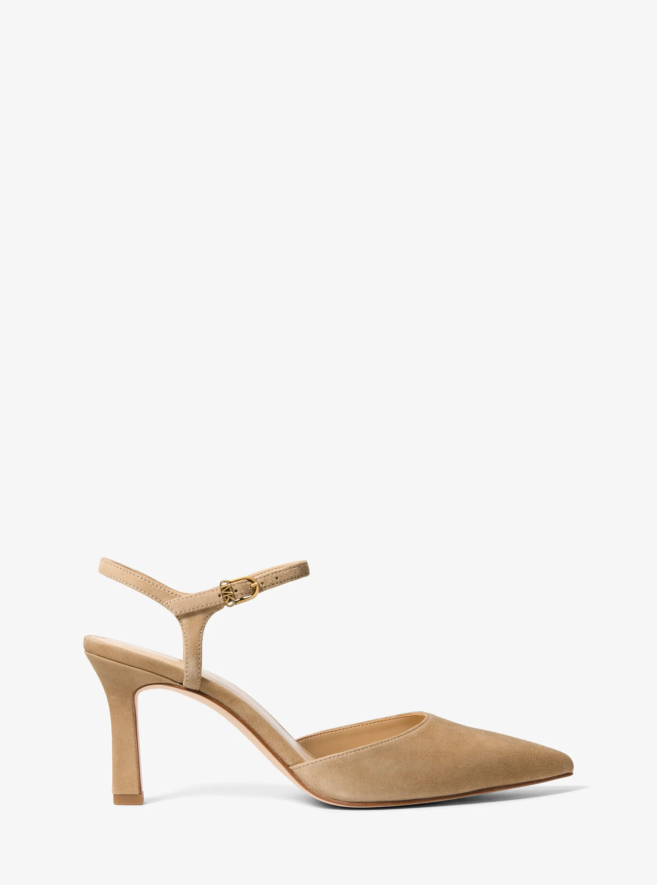 Женские туфли Michael Kors Amara Suede Slingback Pump, цвет: Хаки — фото 2