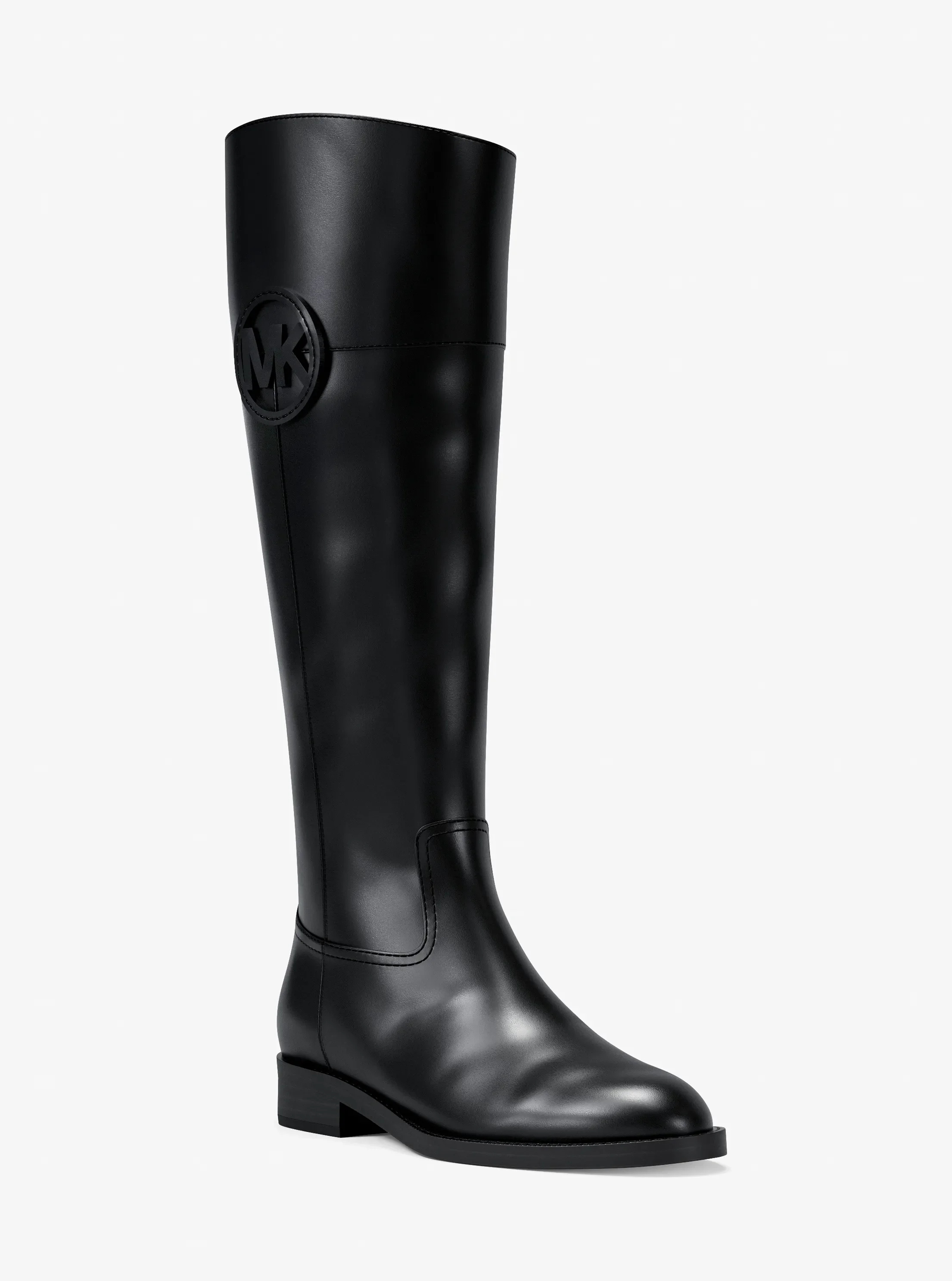 Женские ботинки Michael Kors Kimmee Leather, цвет: Чёрный