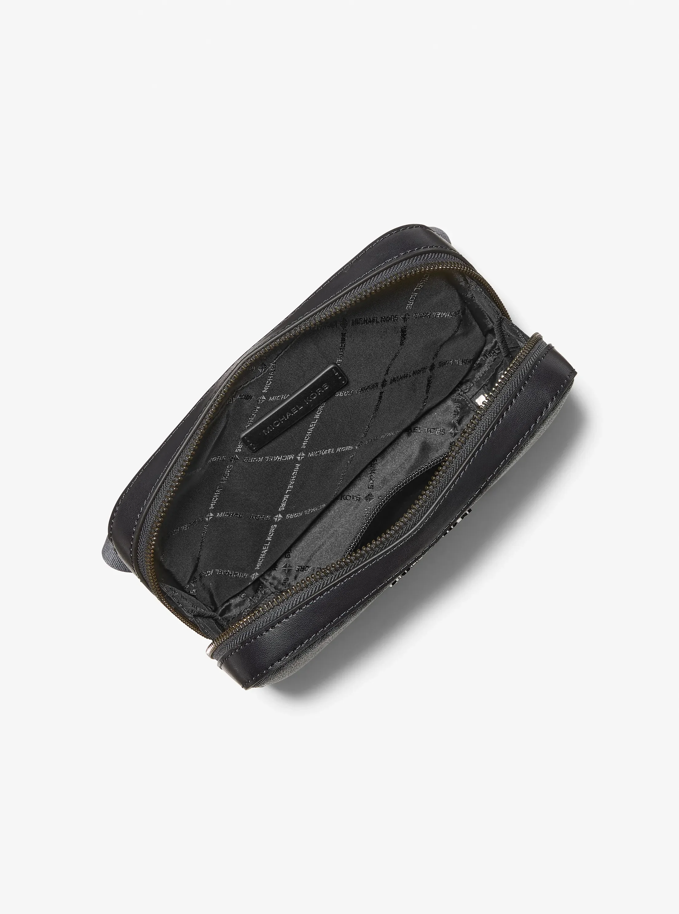 Сумка Michael Kors Cooper Signature Logo Belt, цвет: Admrl/Plblue — фото 2